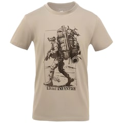 Koszulka T-Shirt Helikon Light Infantry - Khaki