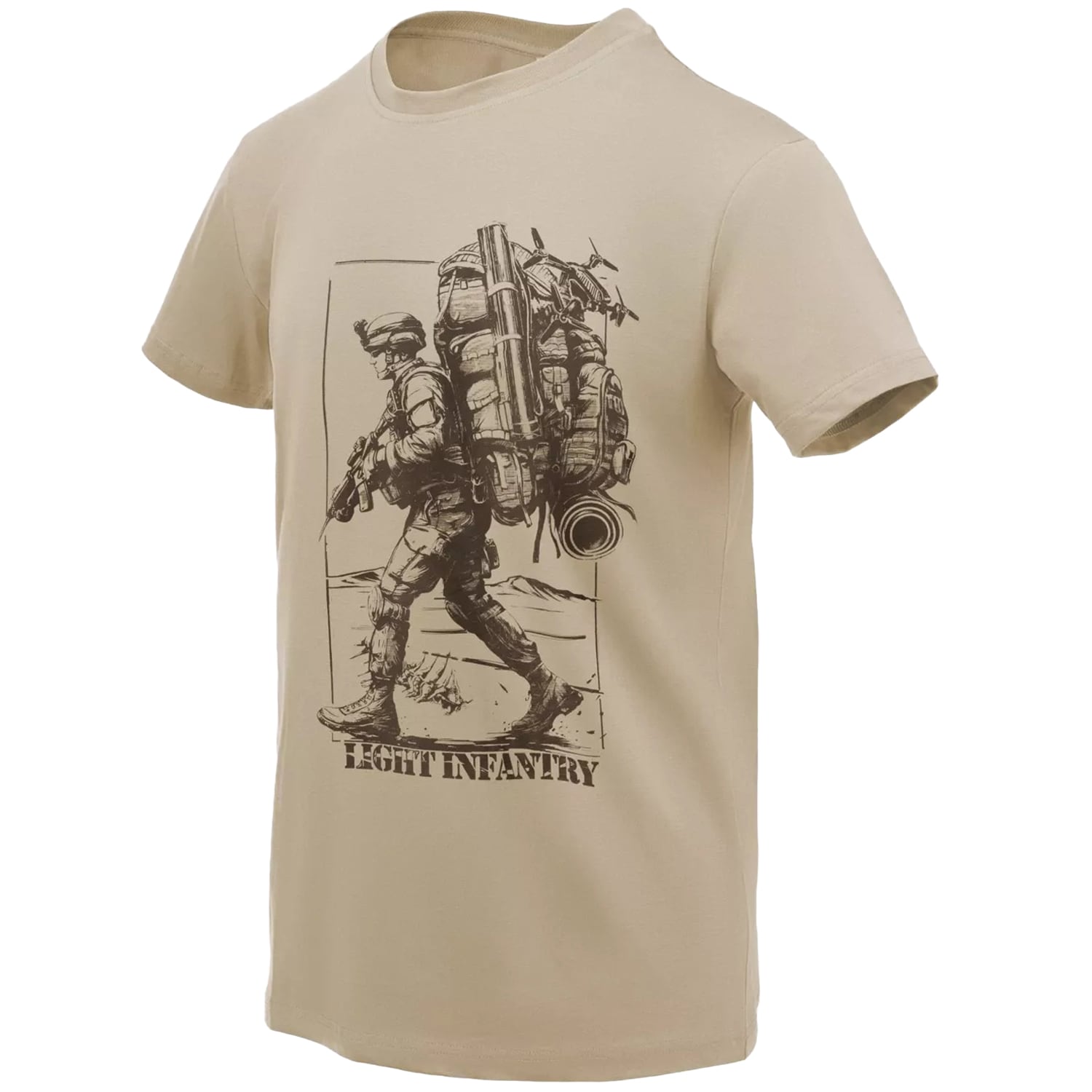Футболка T-Shirt Helikon Light Infantry - Khaki