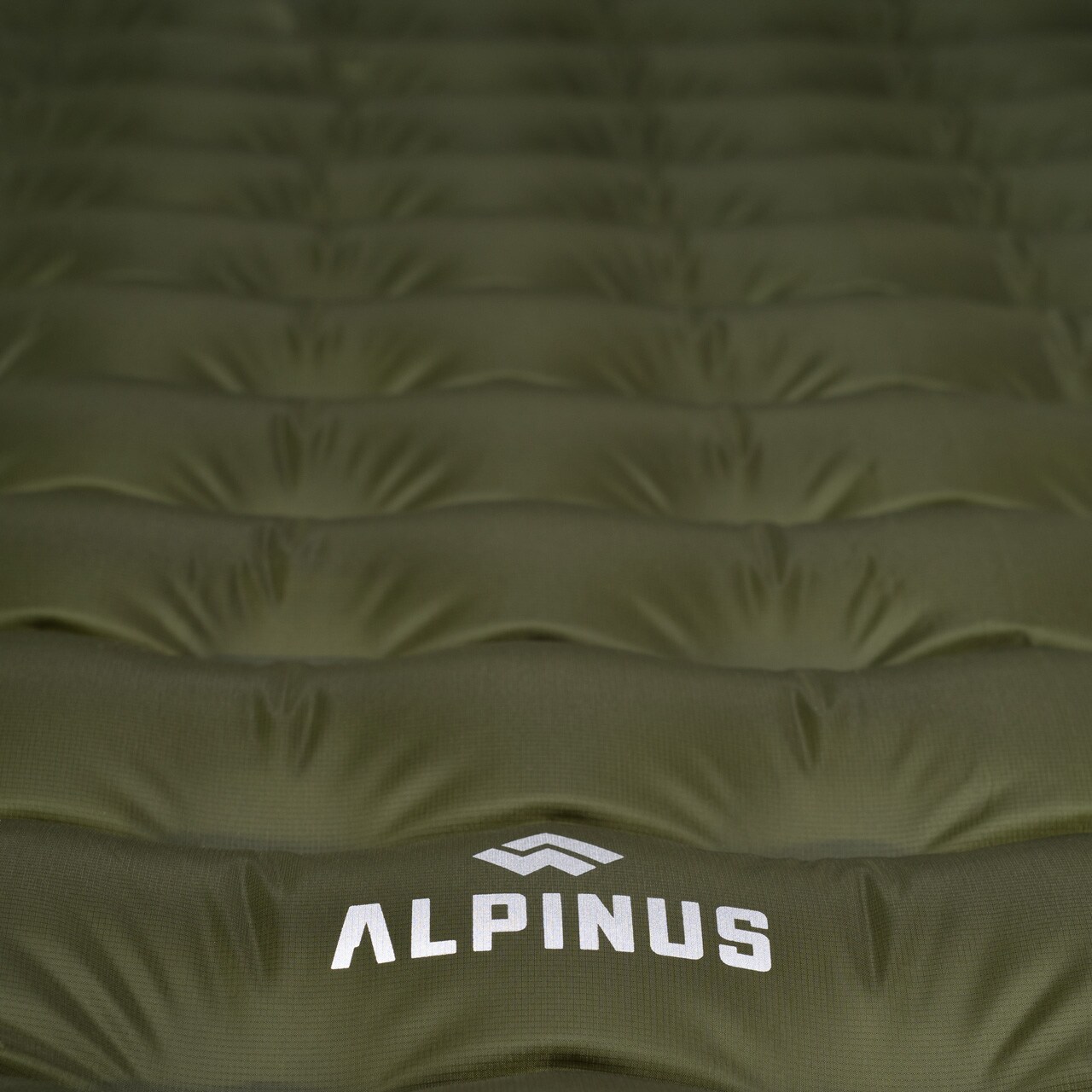 Materac jednoosobowy Alpinus Aalborg - Zielony