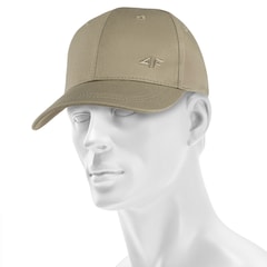 Czapka z daszkiem 4F U367 - Oliwkowa/Khaki