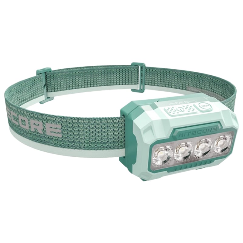 Latarka czołowa Nitecore HA23 UHE Green - 600 lumenów