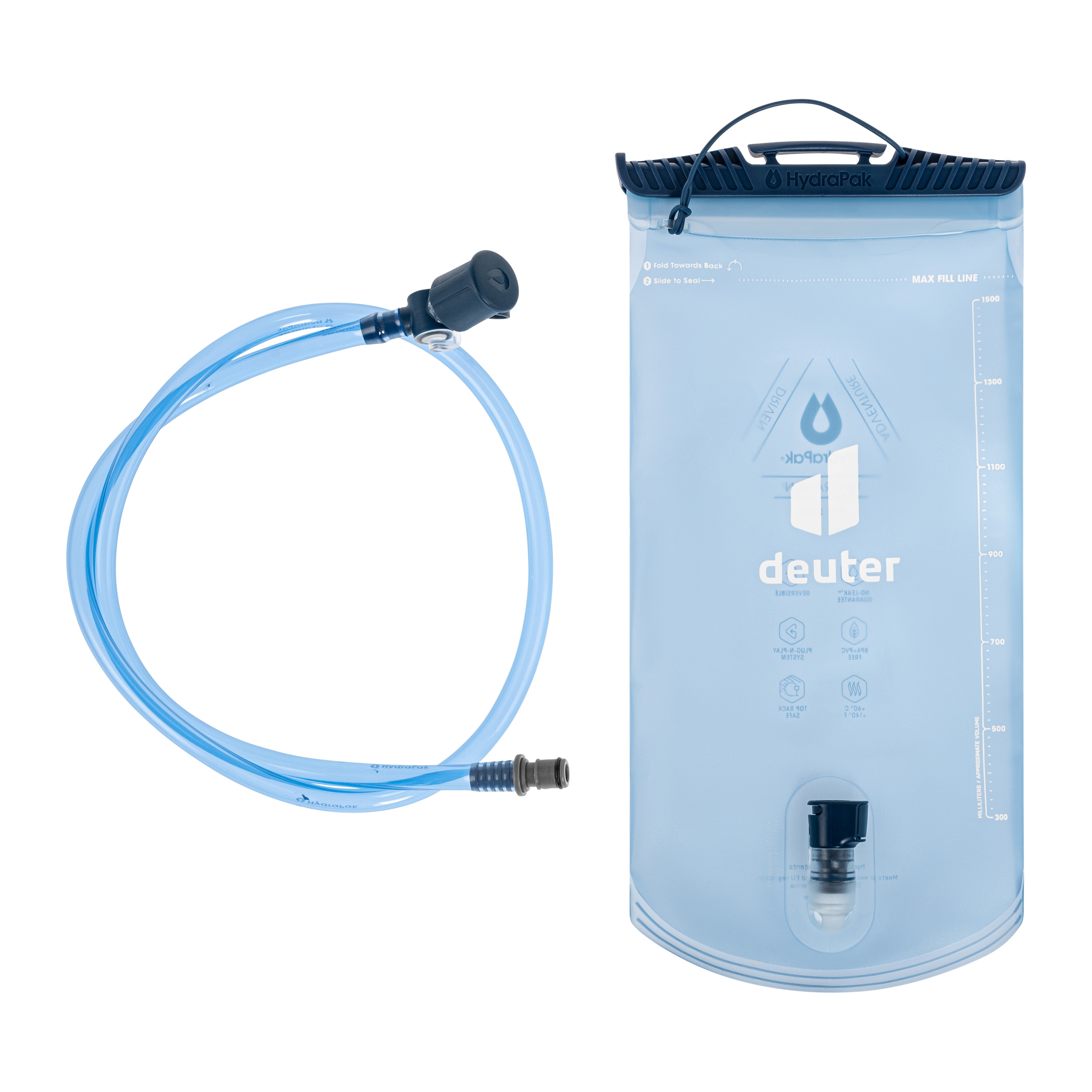 Bukłak Deuter Streamer II 1,5 l - Hydrablue