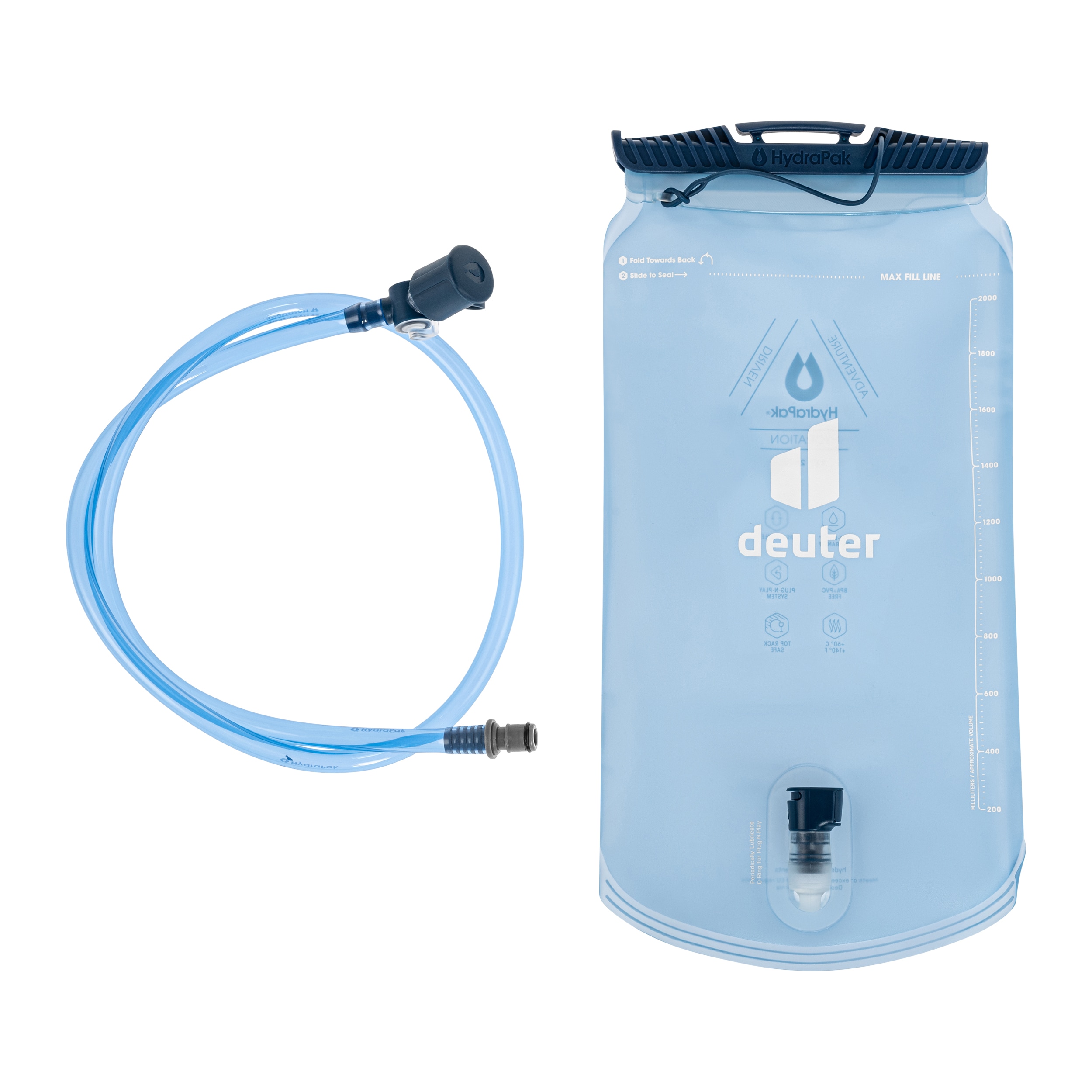 Bukłak Deuter Streamer II 2 l - Hydrablue