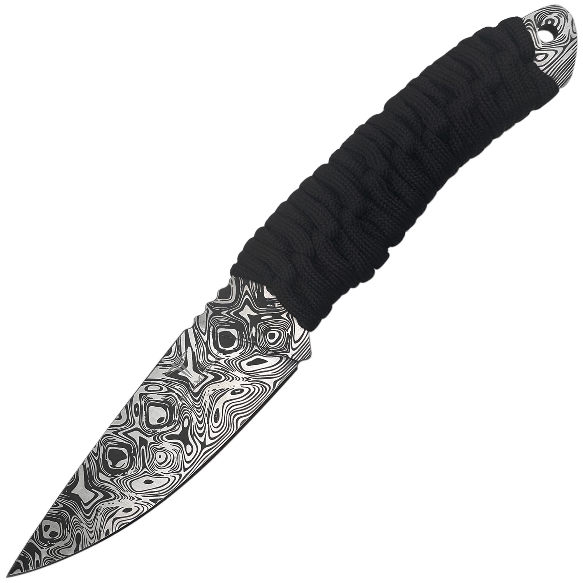 Nóż Takumitak Nighthawk - Damascus/Black
