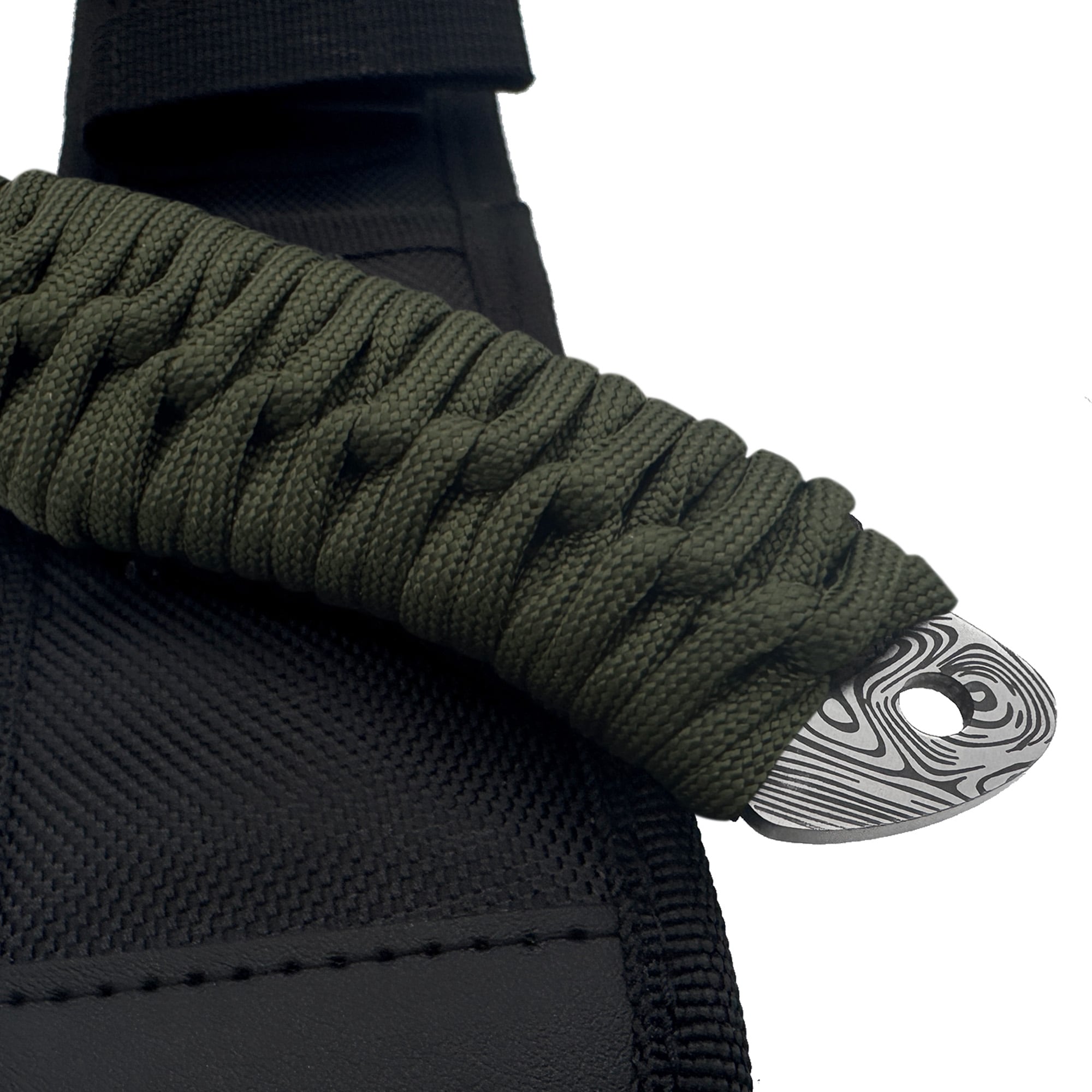 Nóż Takumitak Nighthawk - Damascus/Olive