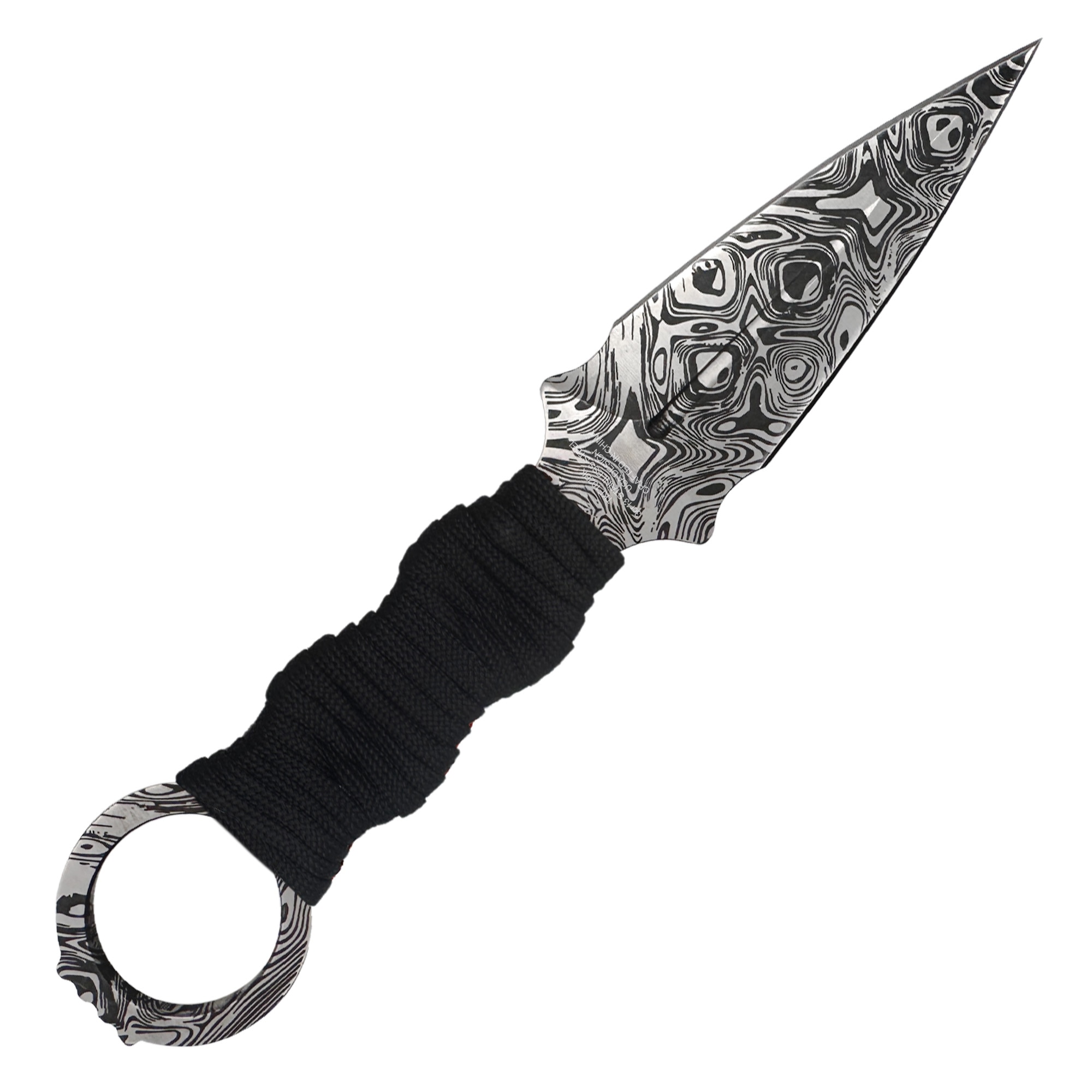 Nóż Takumitak Defender - Damascus/Black