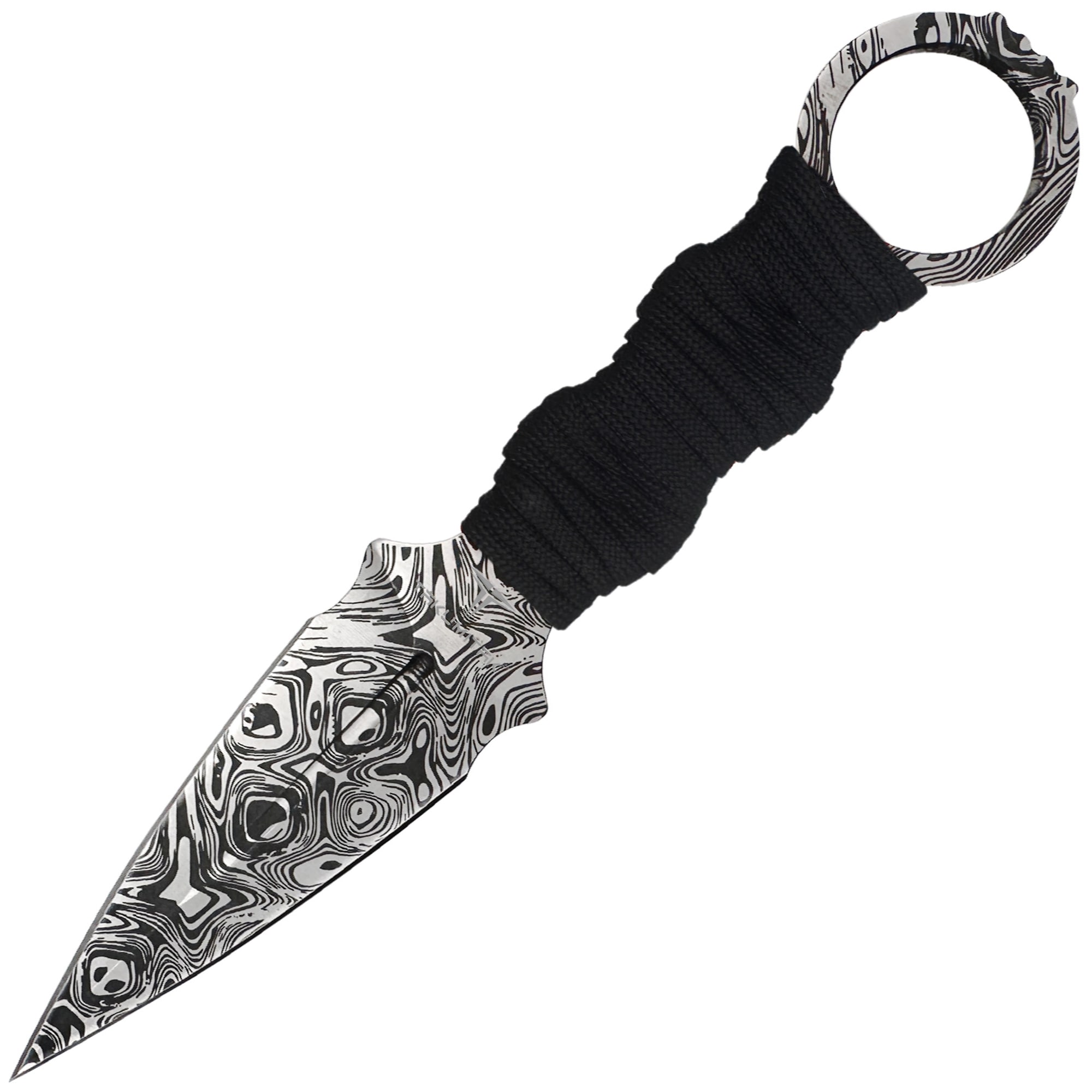 Nóż Takumitak Defender - Damascus/Black