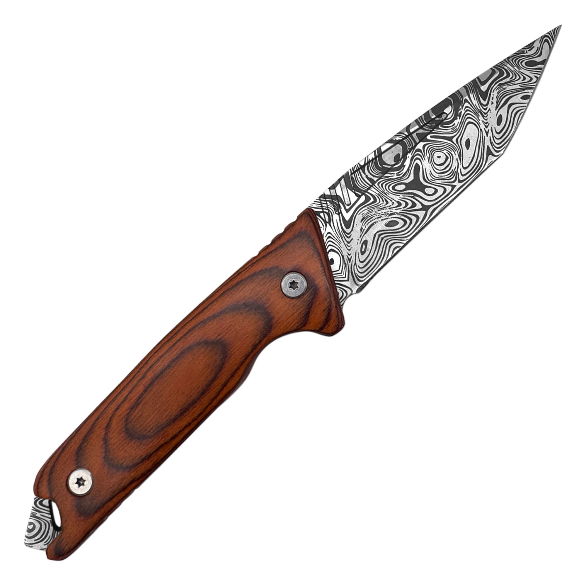 Ніж Takumitak Bloodstrike - Damascus/Wood