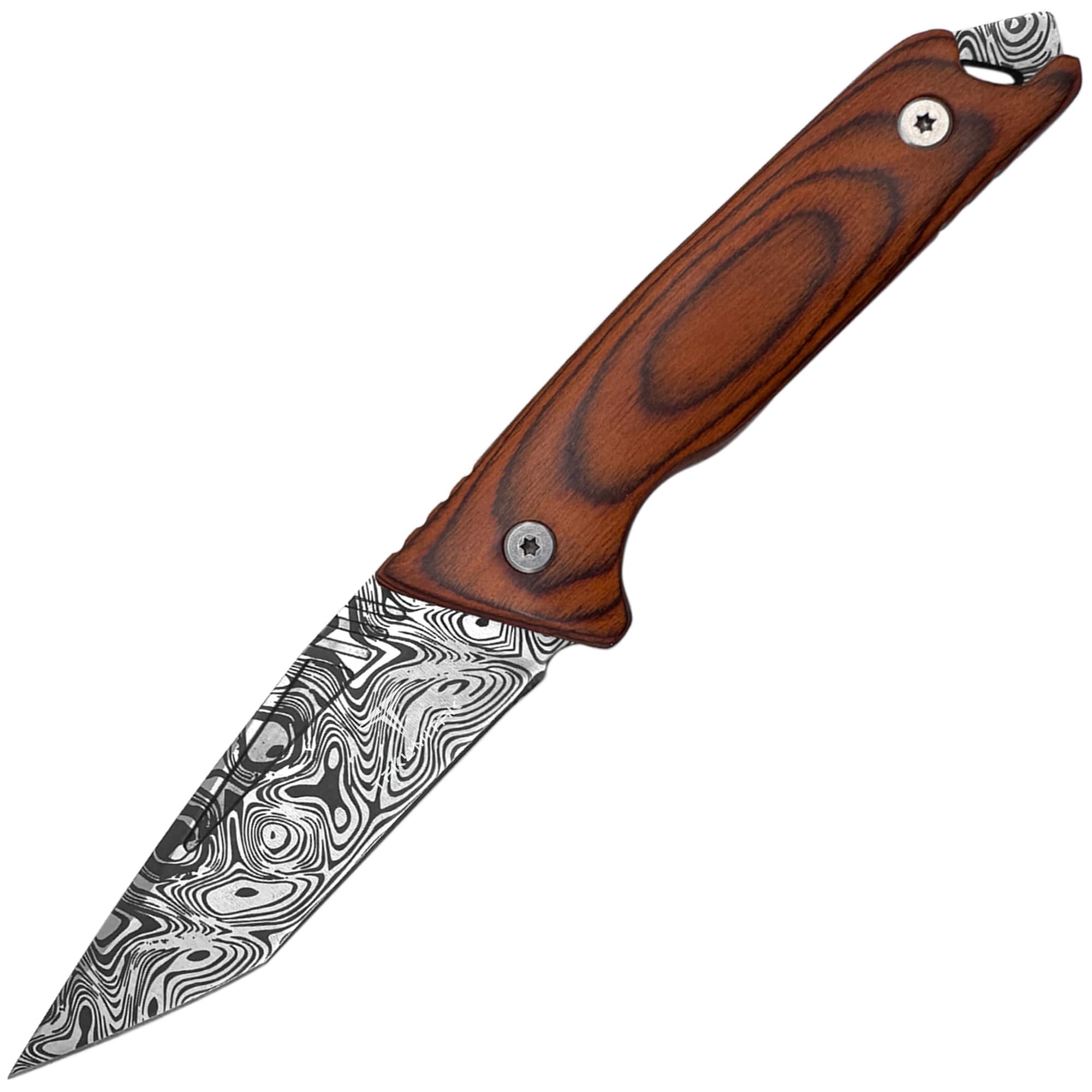 Ніж Takumitak Bloodstrike - Damascus/Wood