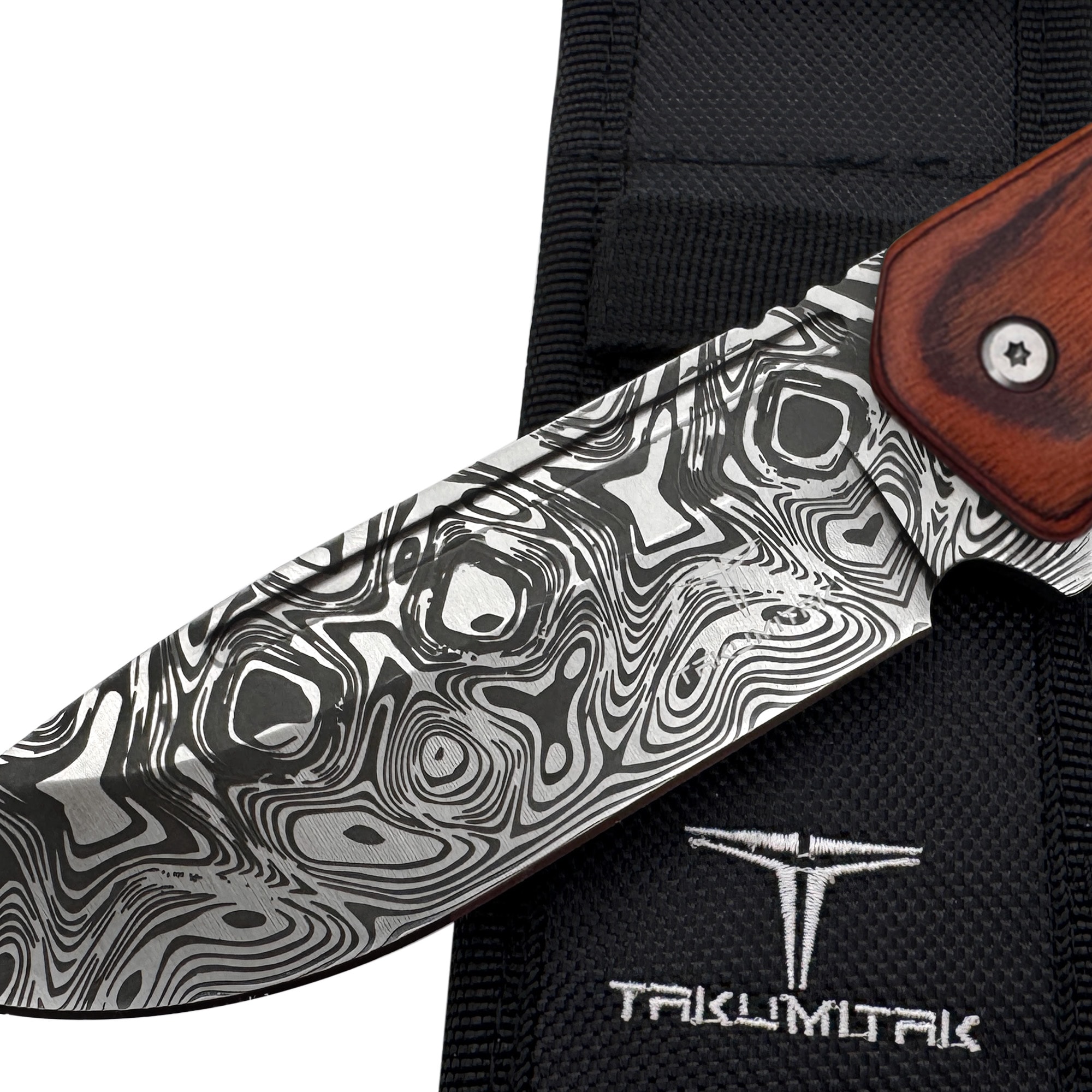 Ніж Takumitak Takumi - Damascus/Wood