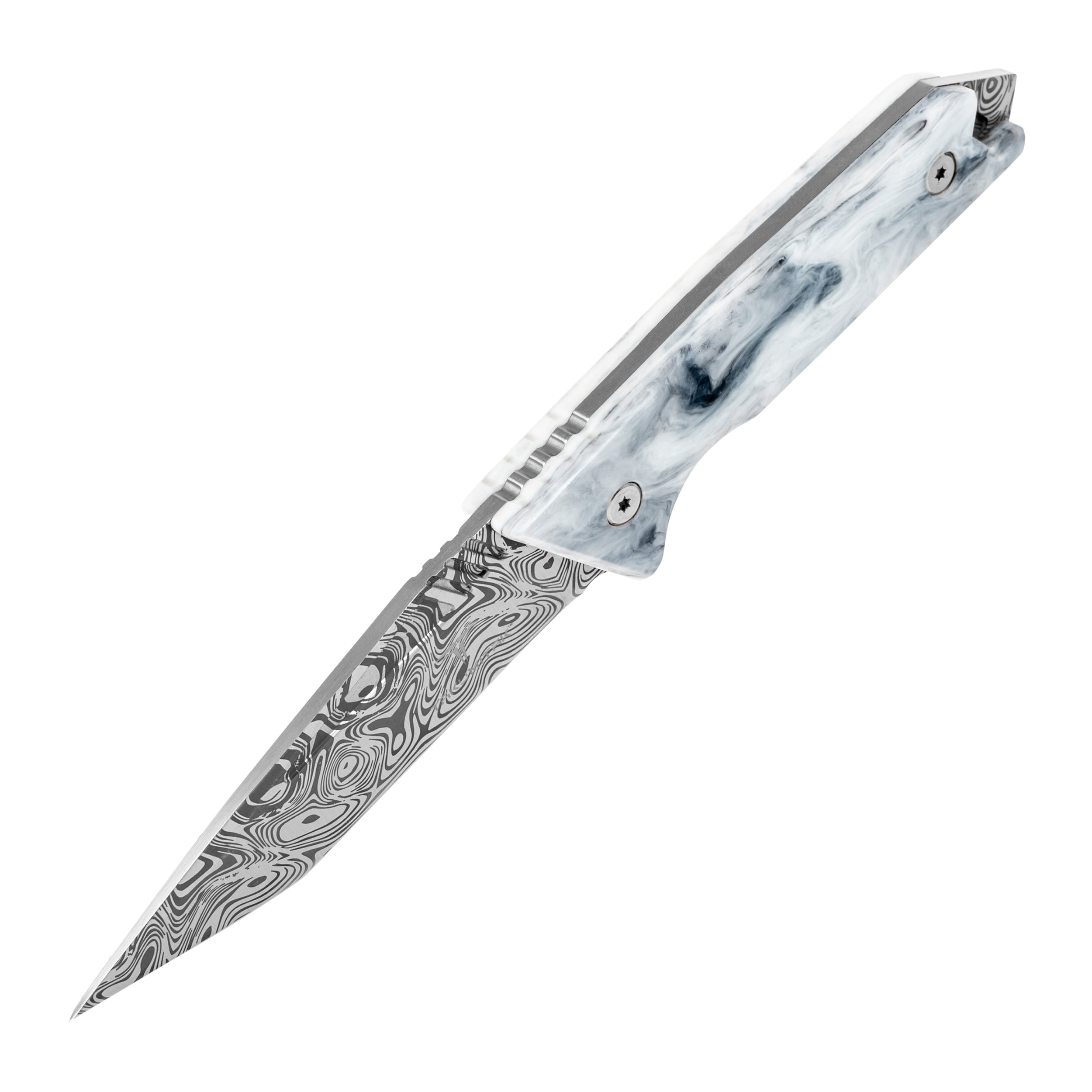 Ніж Takumitak Bloodstrike - Damascus/Grey