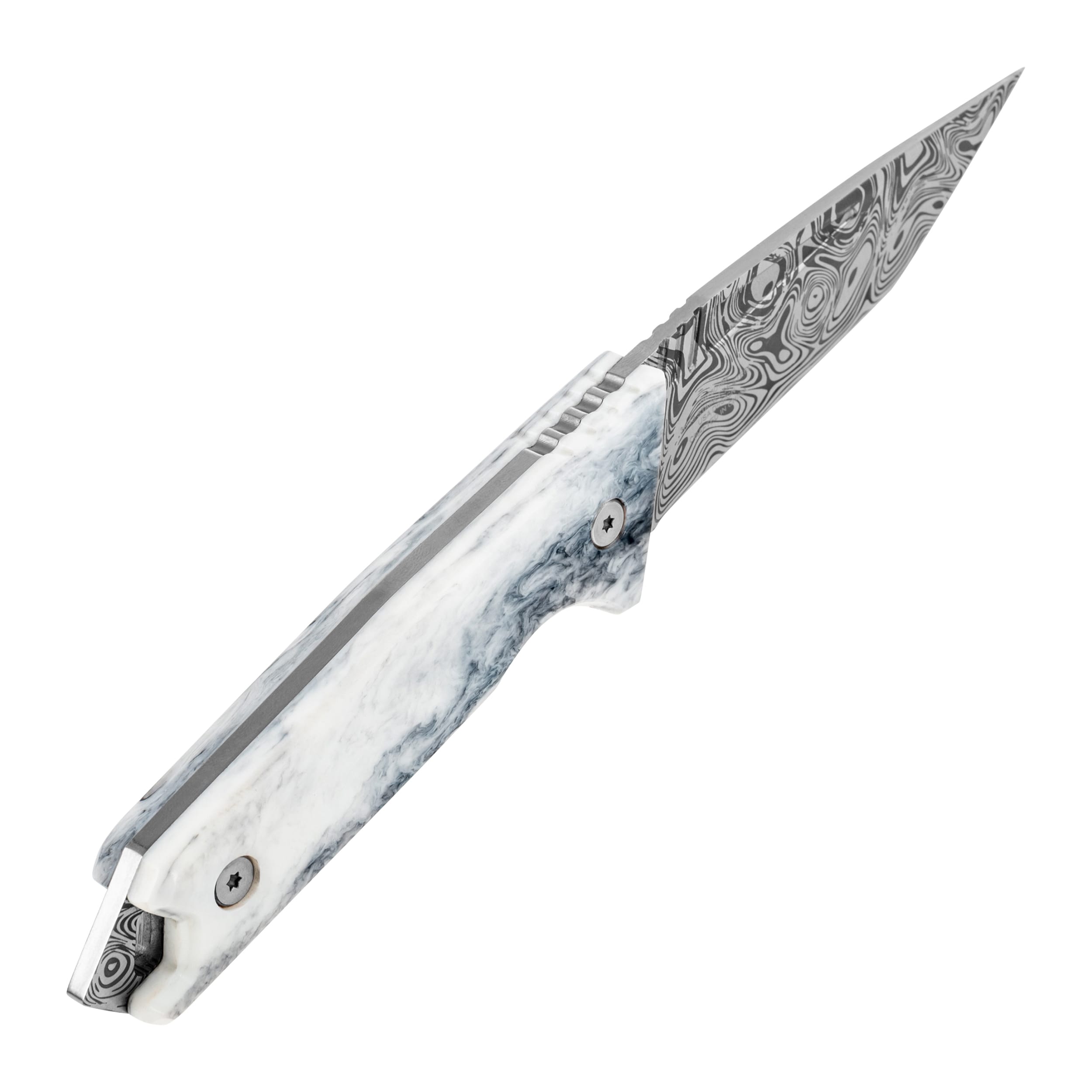 Ніж Takumitak Bloodstrike - Damascus/Grey