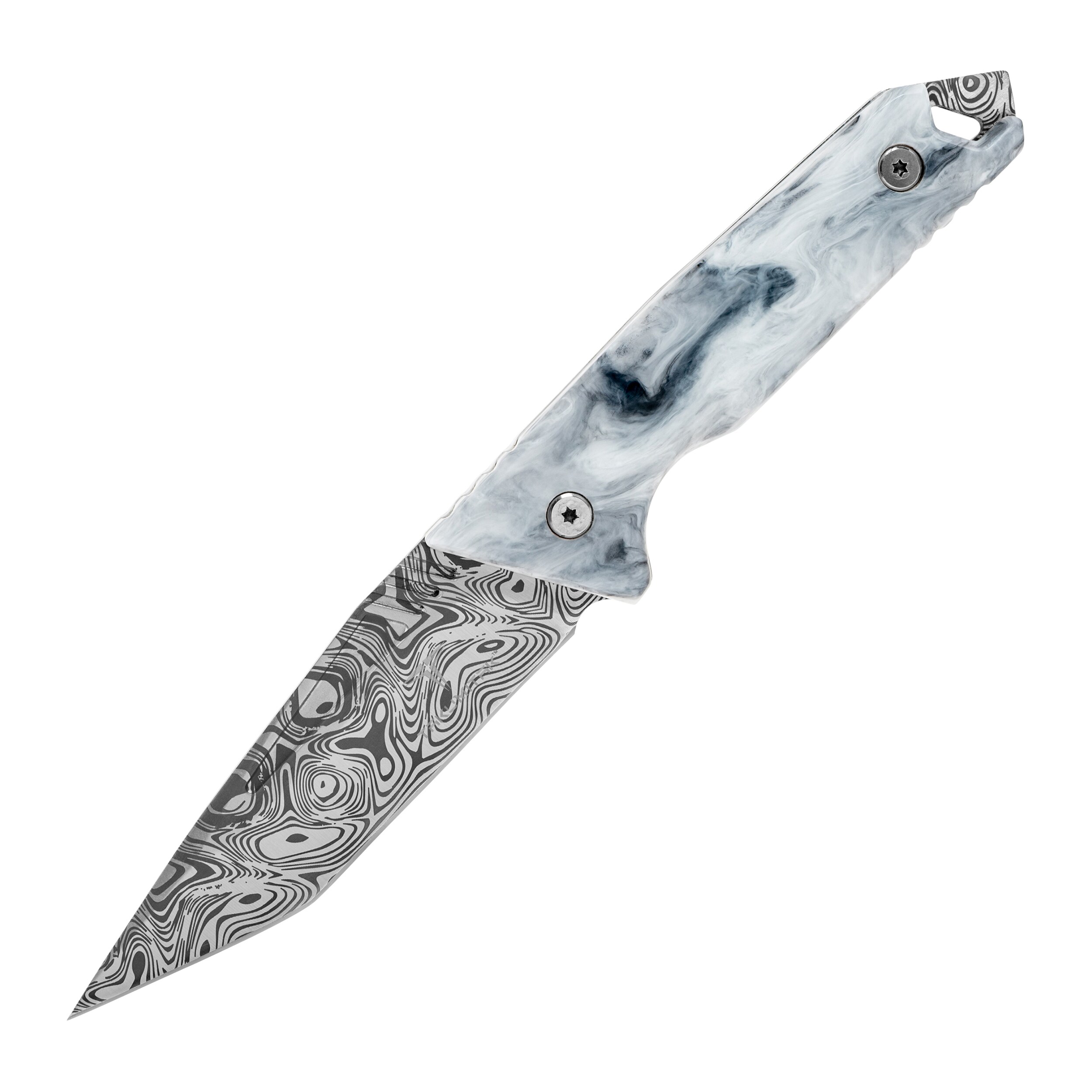 Ніж Takumitak Bloodstrike - Damascus/Grey