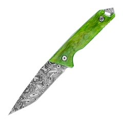Nóż Takumitak Bloodstrike - Damascus/Olive