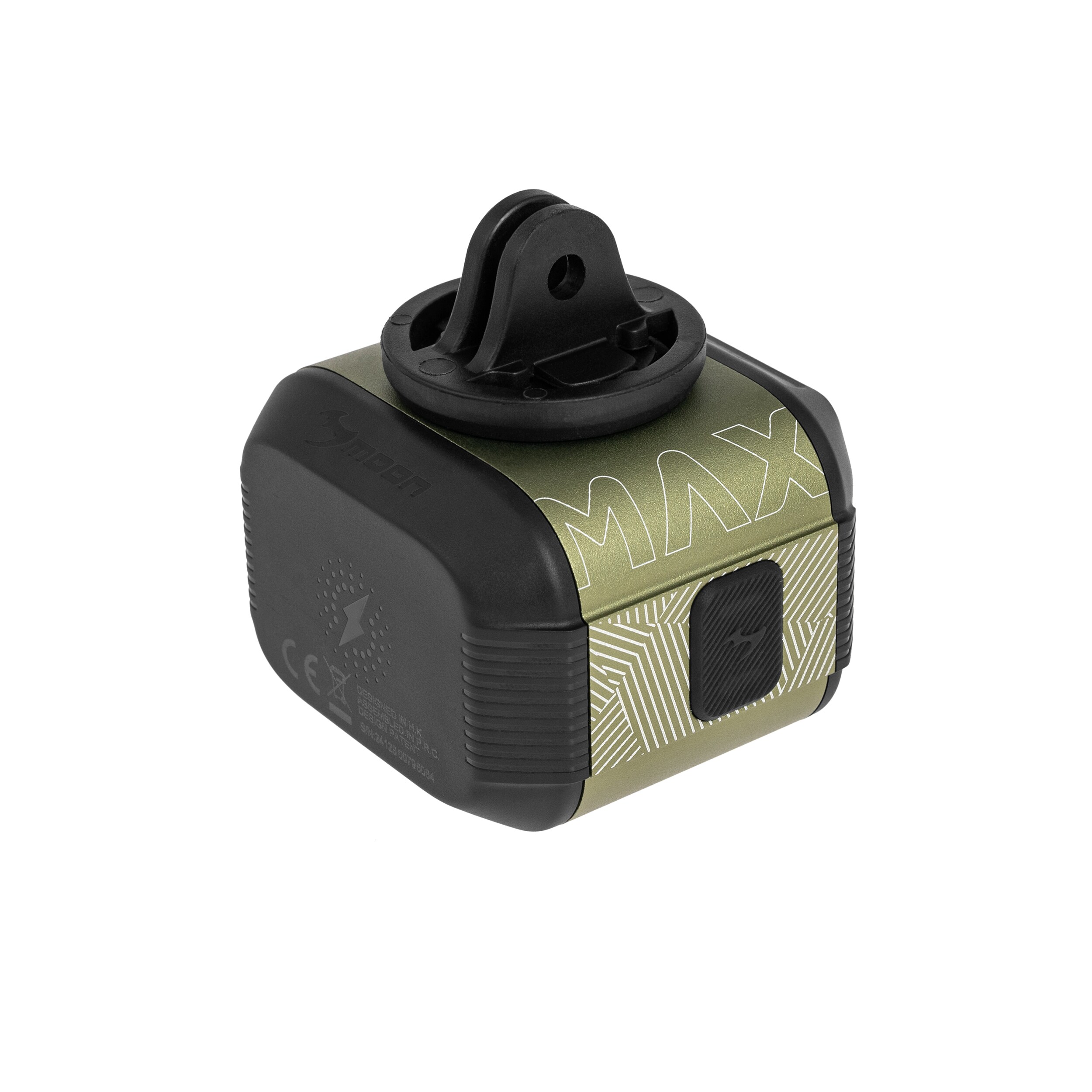 Światło rowerowe przednie Moon Titan Max Army Green - 1700 lumenów