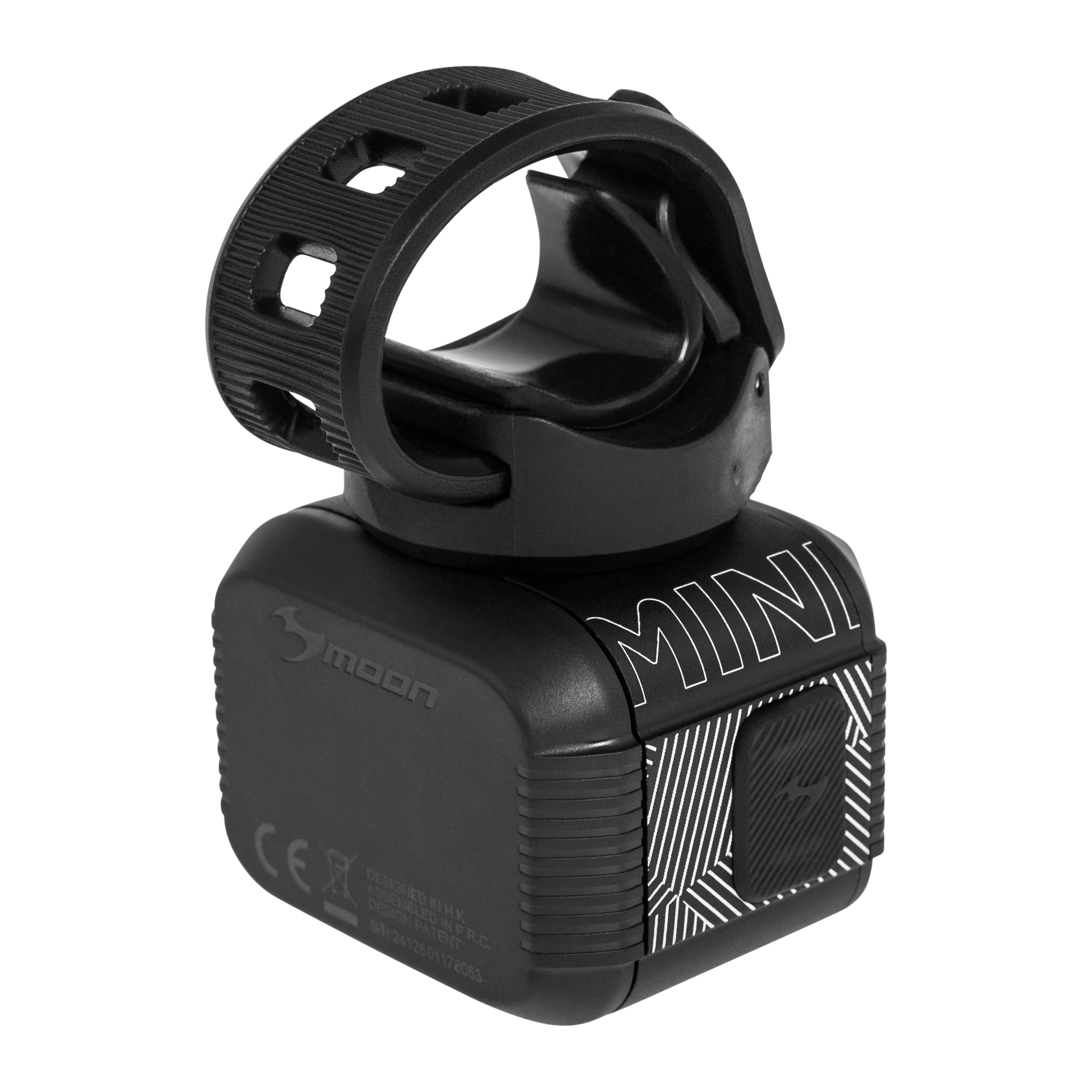 Światło rowerowe przednie Moon Titan Mini Black - 700 lumenów