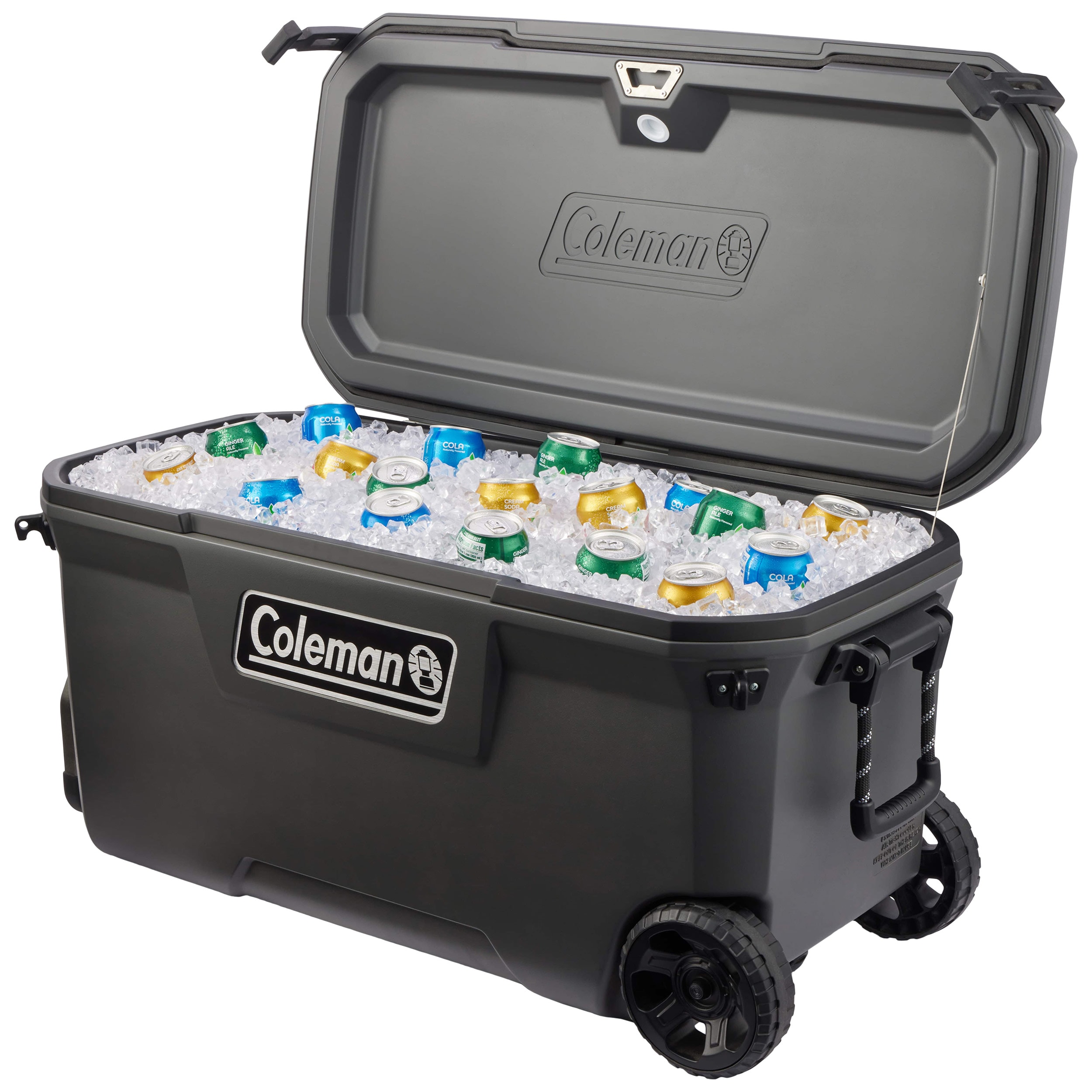 Lodówka turystyczna Coleman Convoy 100QT Wheeled Cooler Box 97 l - Black