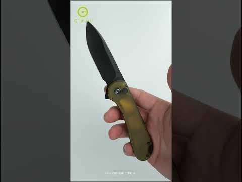 Nóż składany Civivi Elementum Ultem - Amber/Black