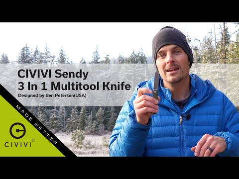 Nóż składany Civivi Sendy Micarta - Green