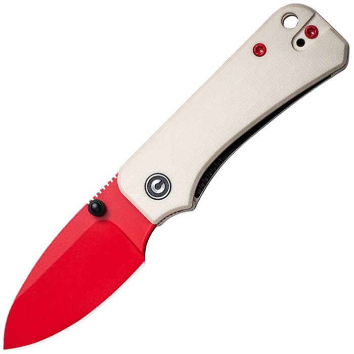 Nóż składany Civivi Baby Banter Ivory G10 - Red