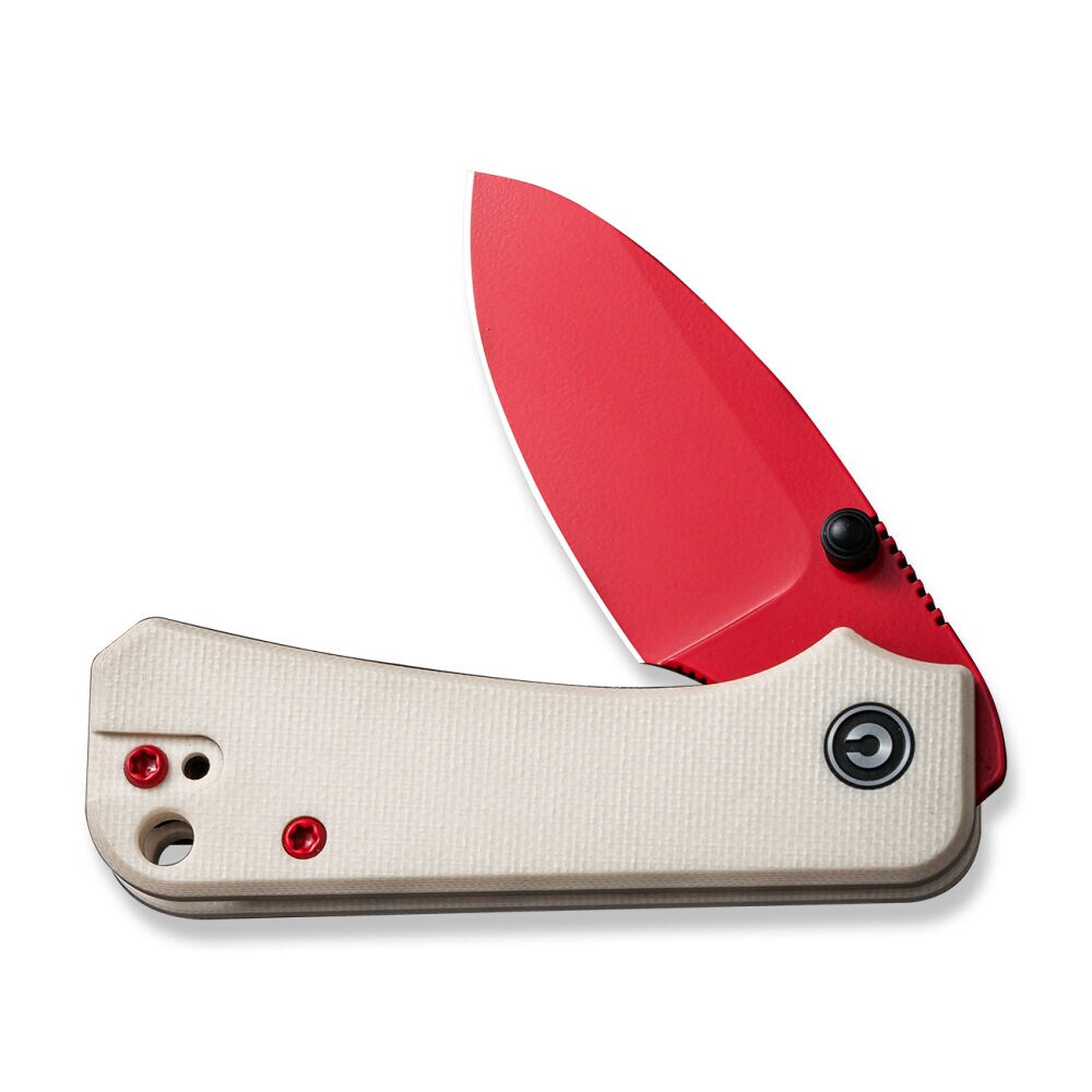 Nóż składany Civivi Baby Banter Ivory G10 - Red