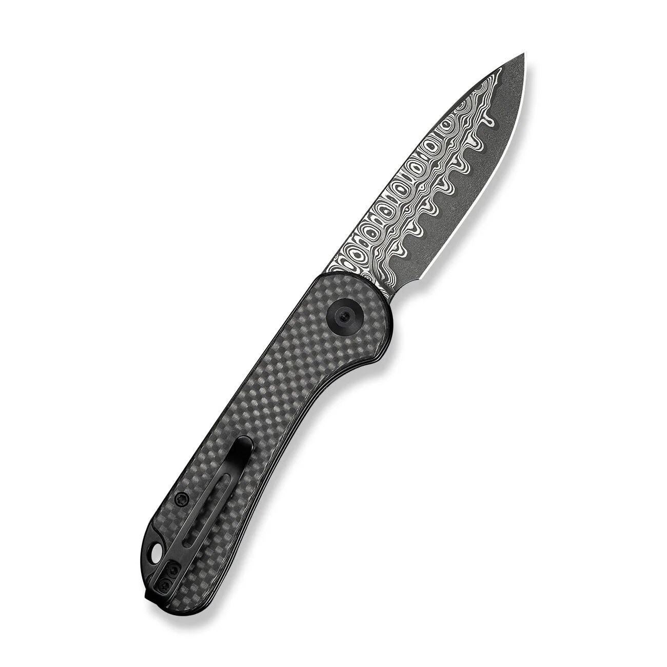 Складаний ніж Civivi Elementum Carbon Fiber - Damascus