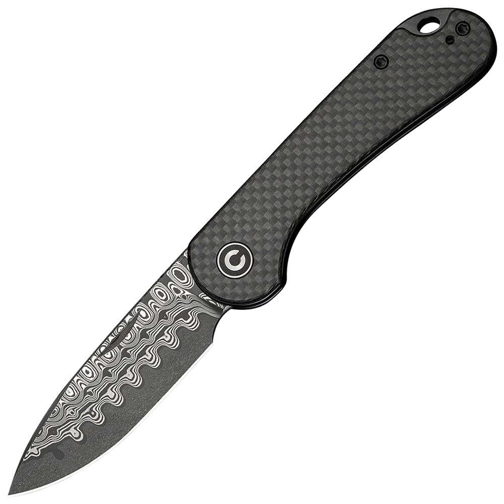 Складаний ніж Civivi Elementum Carbon Fiber - Damascus