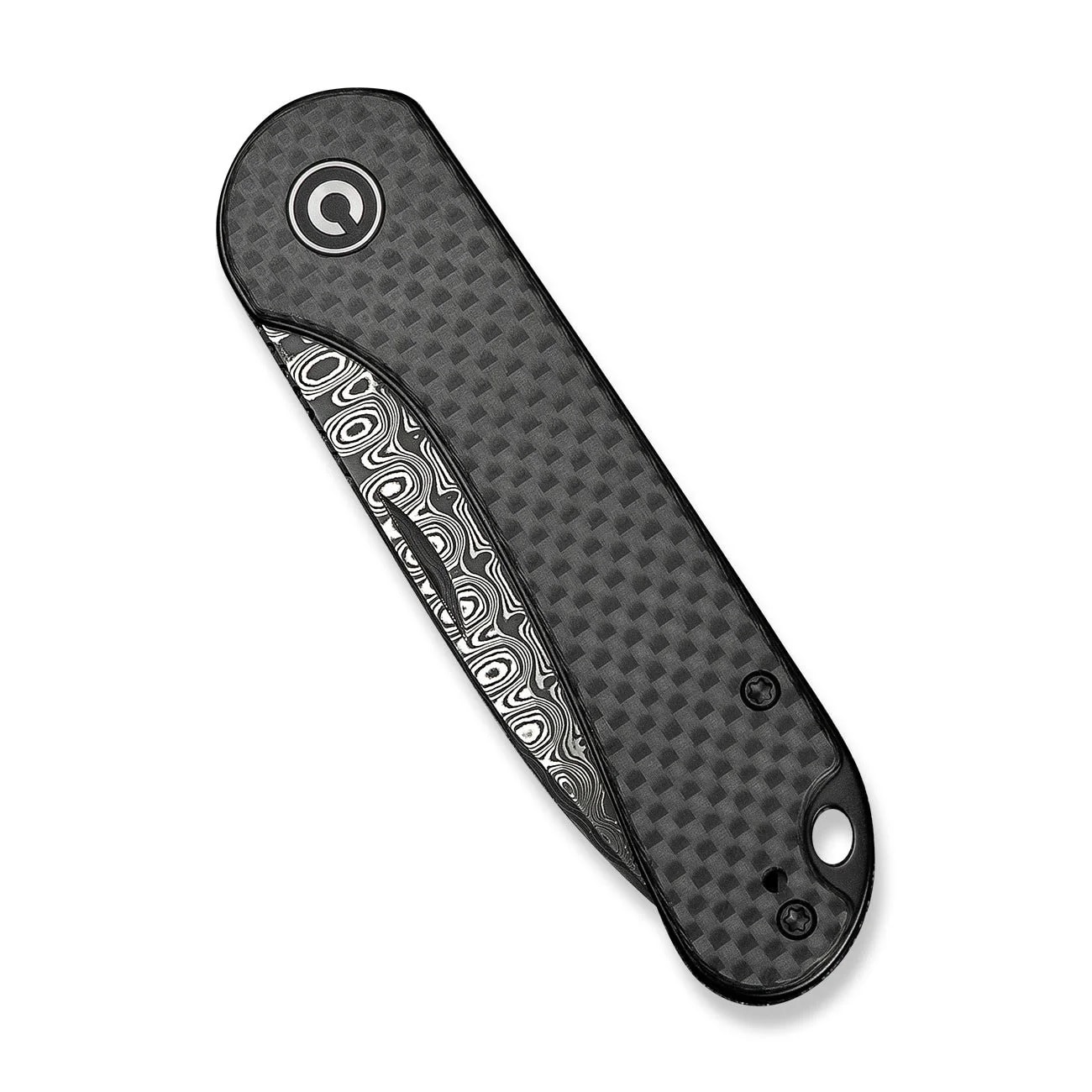Складаний ніж Civivi Elementum Carbon Fiber - Damascus