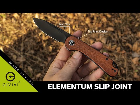 Складаний ніж Civivi Elementum Carbon Fiber - Damascus