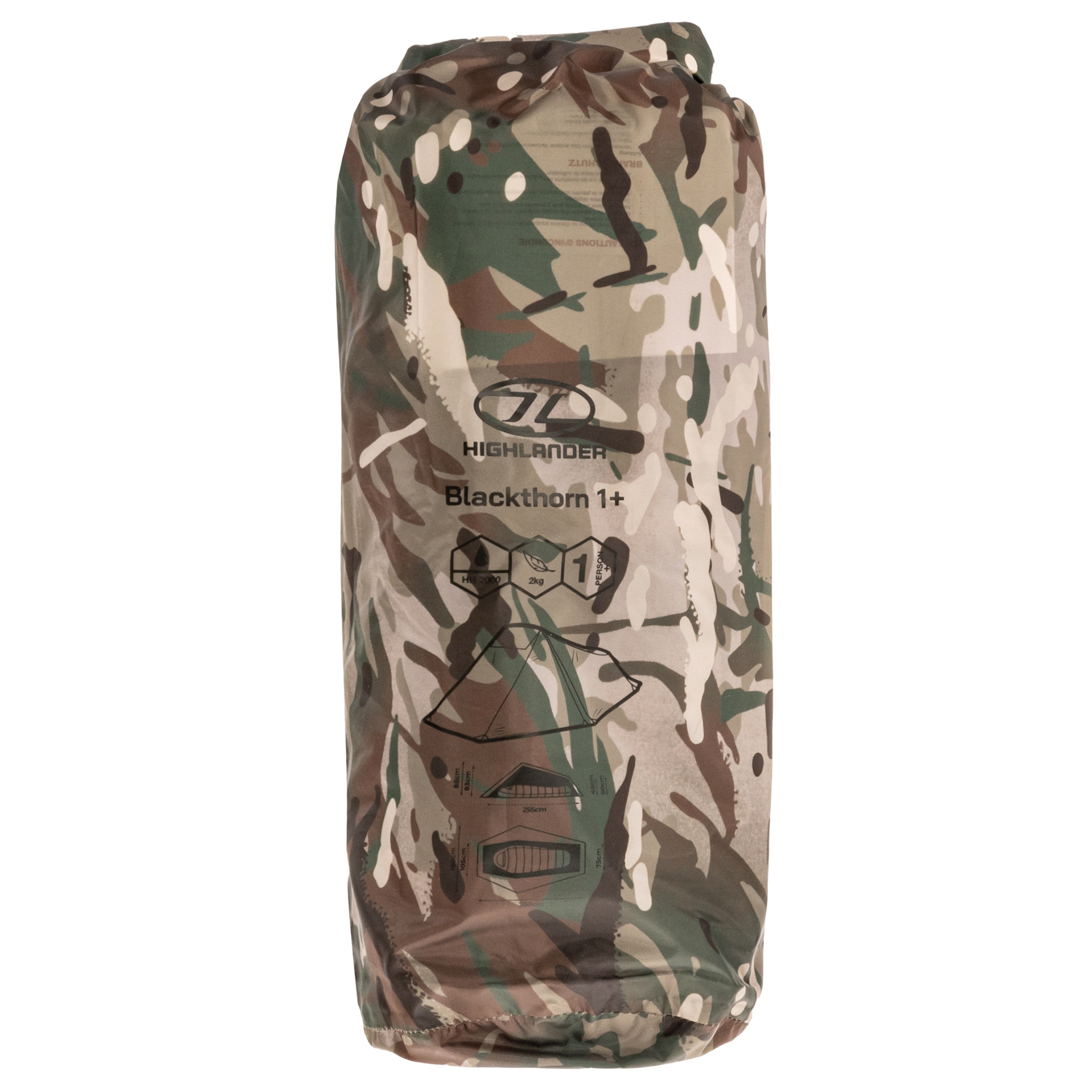 Namiot 1-osobowy Highlander Forces Blackthorn 1 XL Gen. 2 - Arid MC Camo