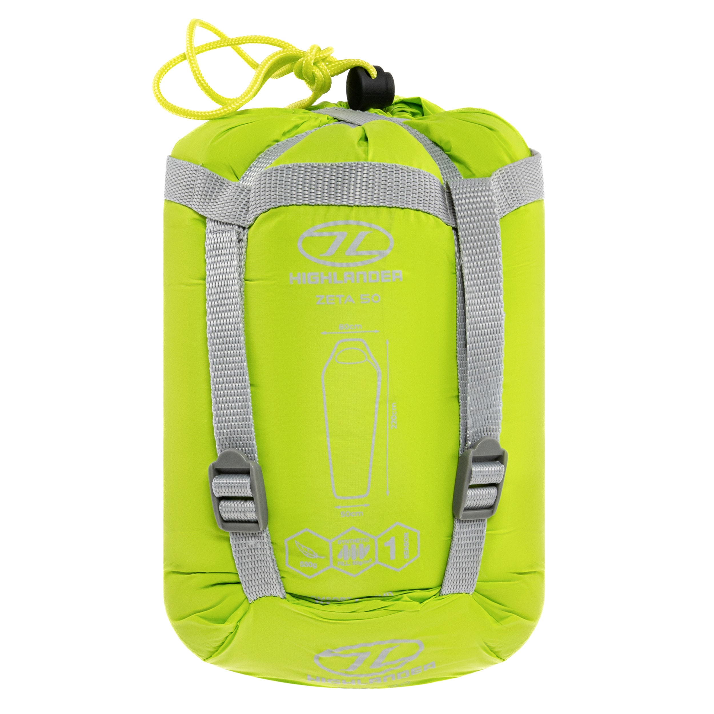 Śpiwór Highlander Outdoor Zeta 50 - Lime