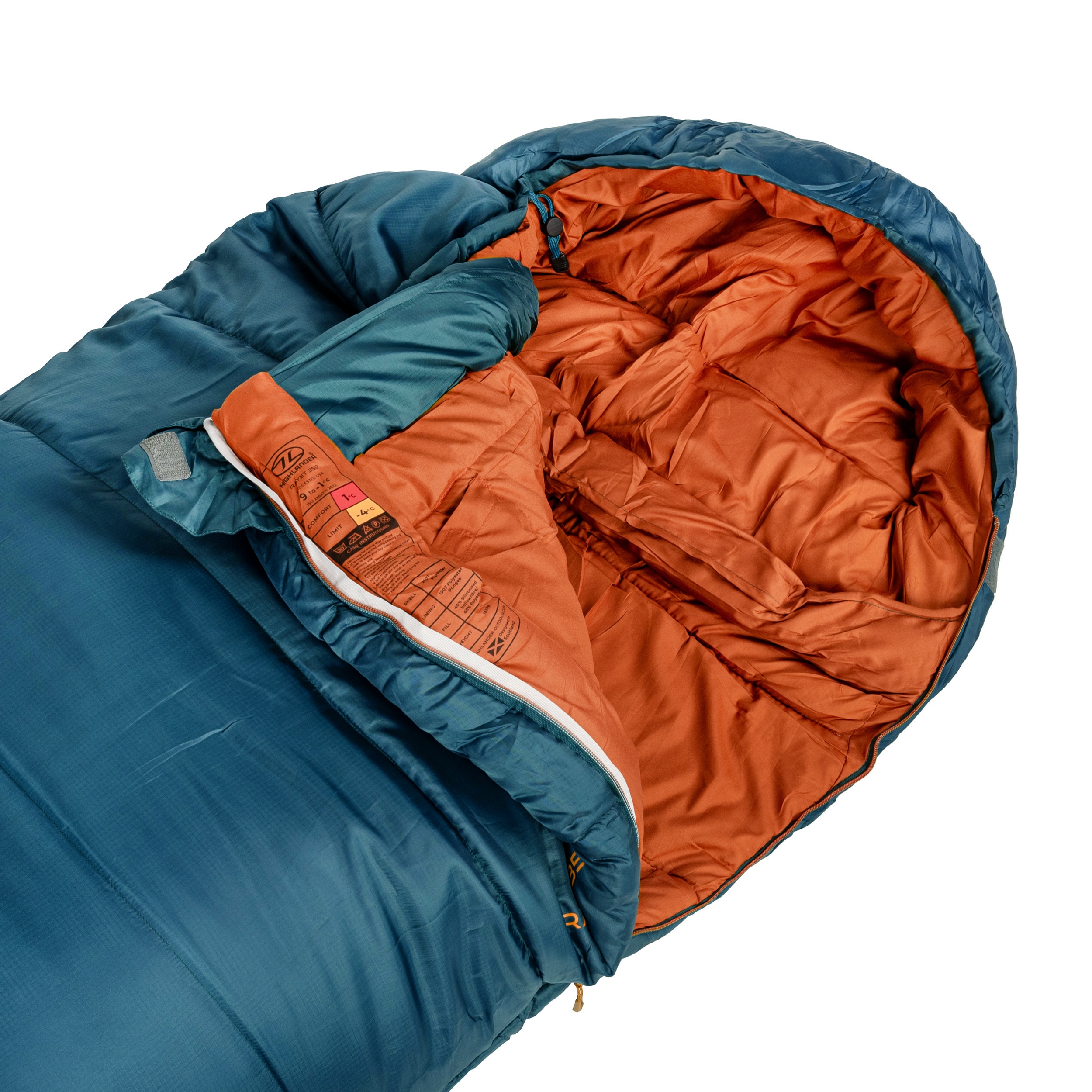 Śpiwór Highlander Outdoor Rayet 250 - Deep Blue