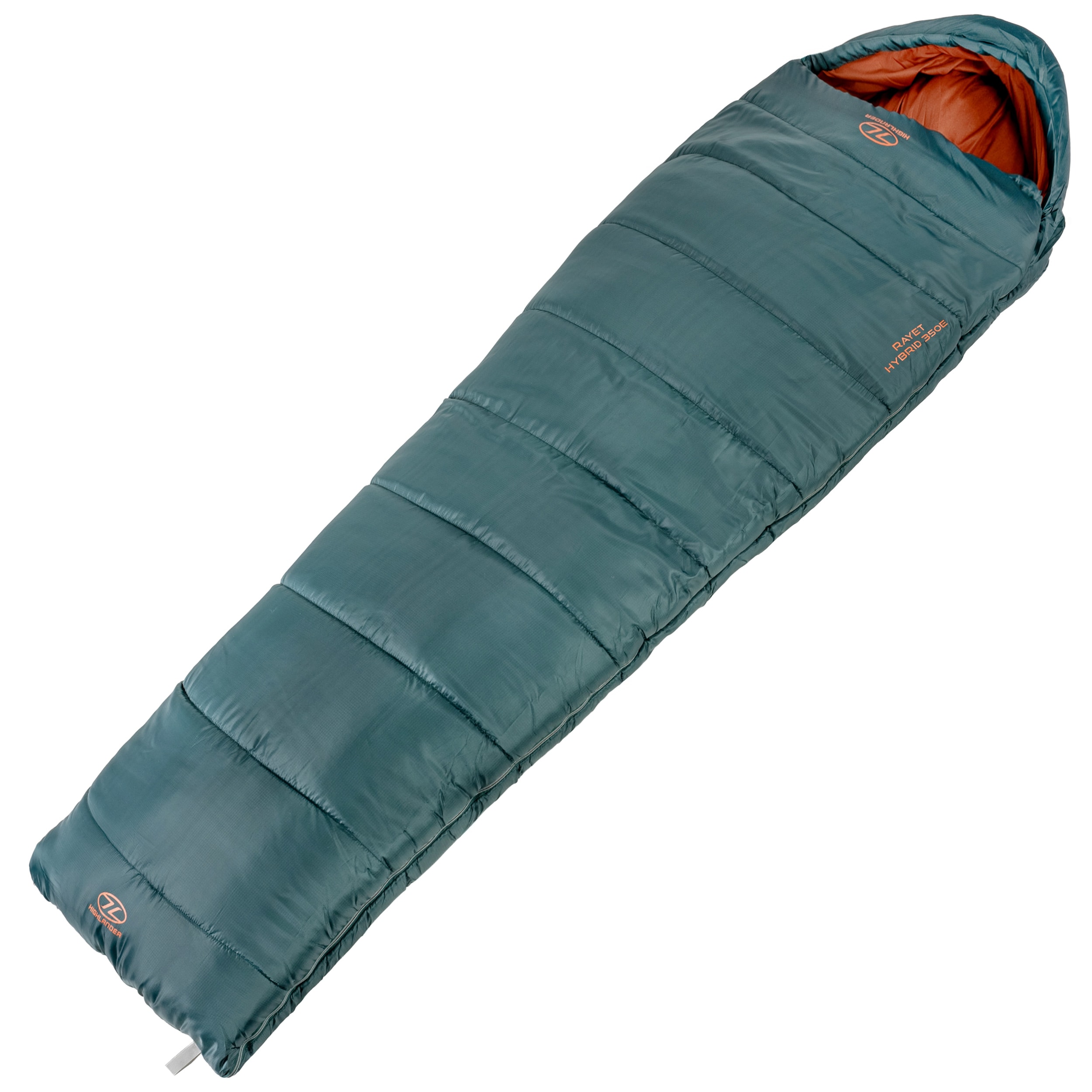 Śpiwór Highlander Outdoor Rayet Hybrid 350 - Pine Green