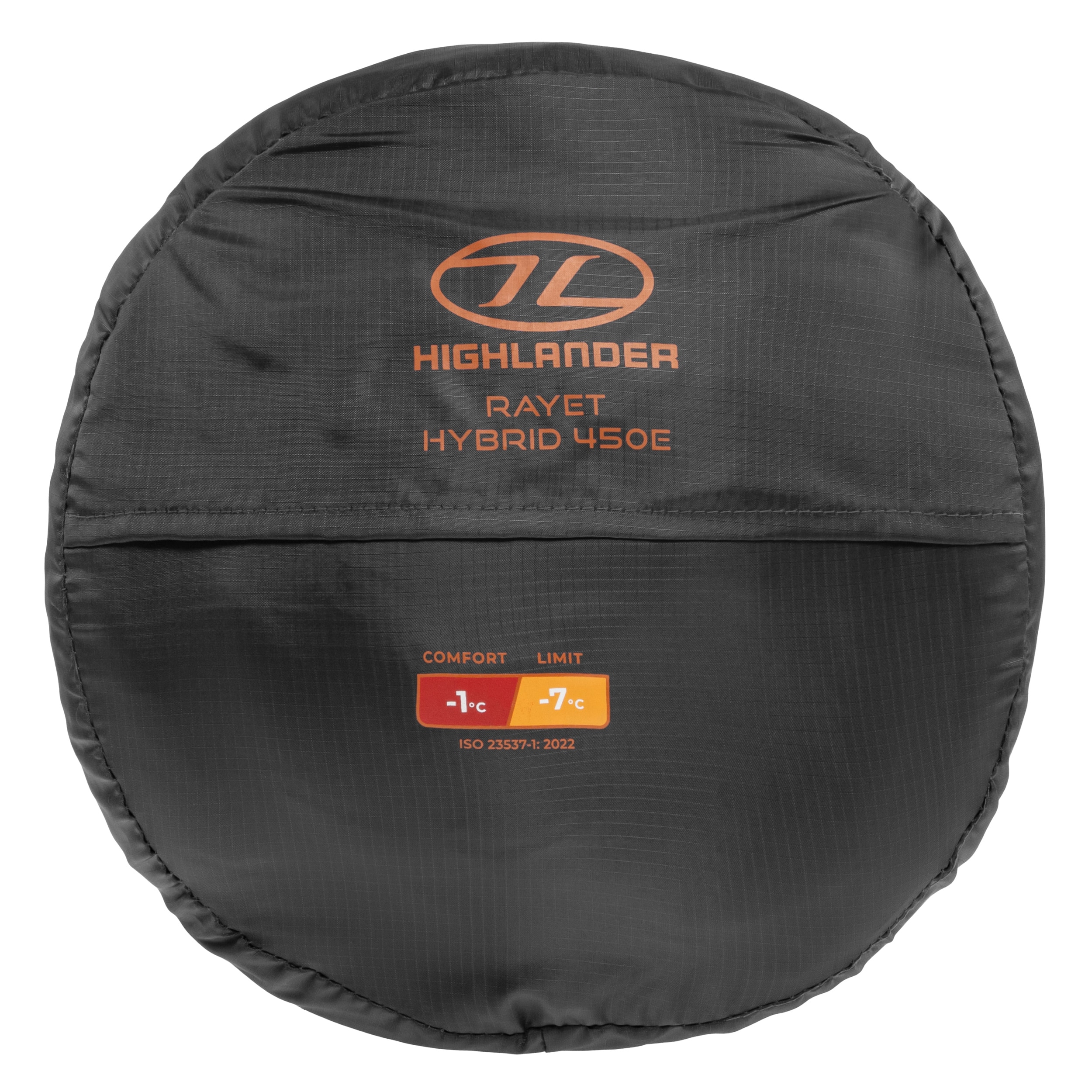 Спальний мішок Highlander Outdoor Rayet Hybrid 450 - Dark Grey