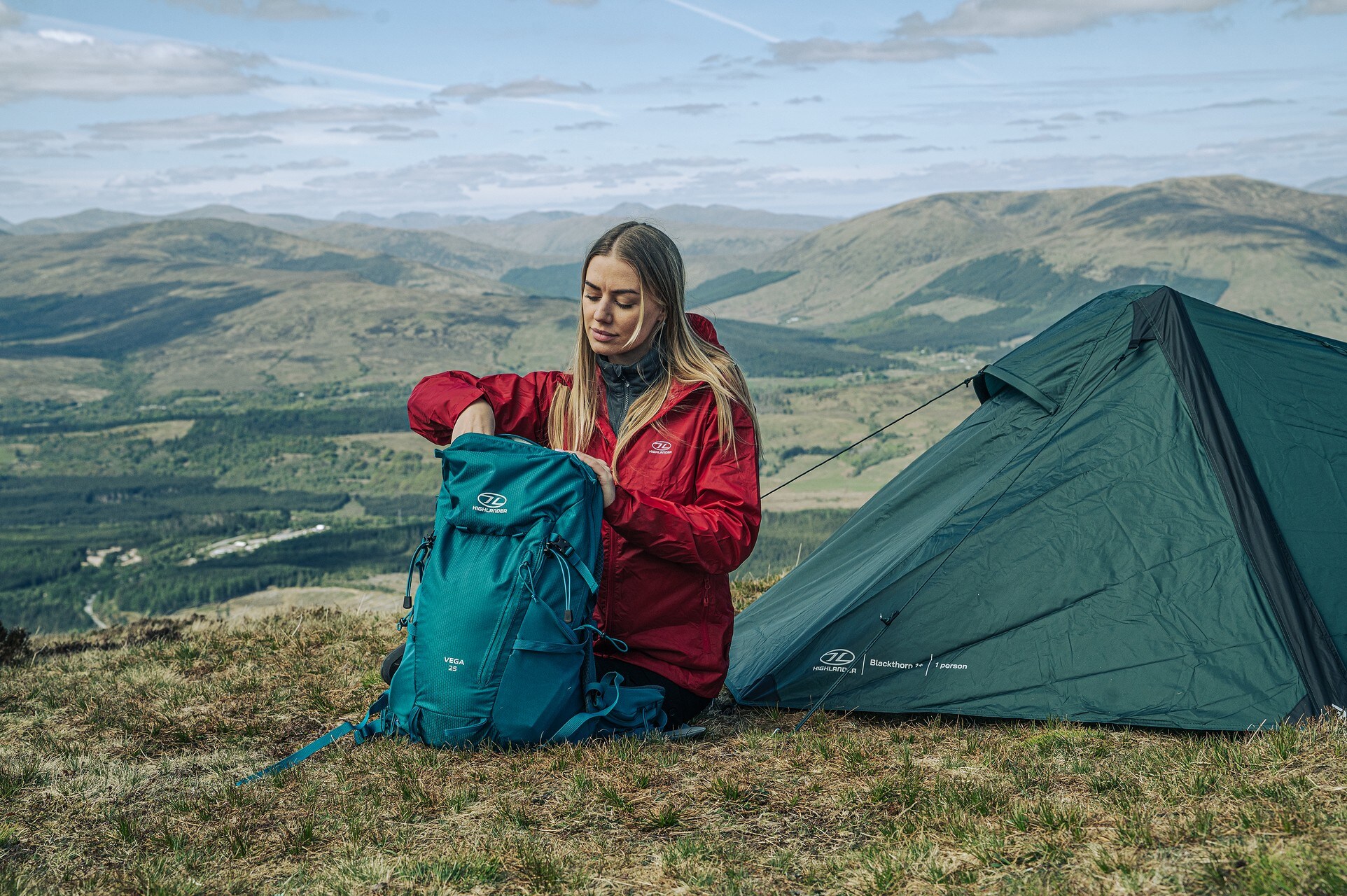 Plecak damski Highlander Outdoor Vega 25 l - Teal