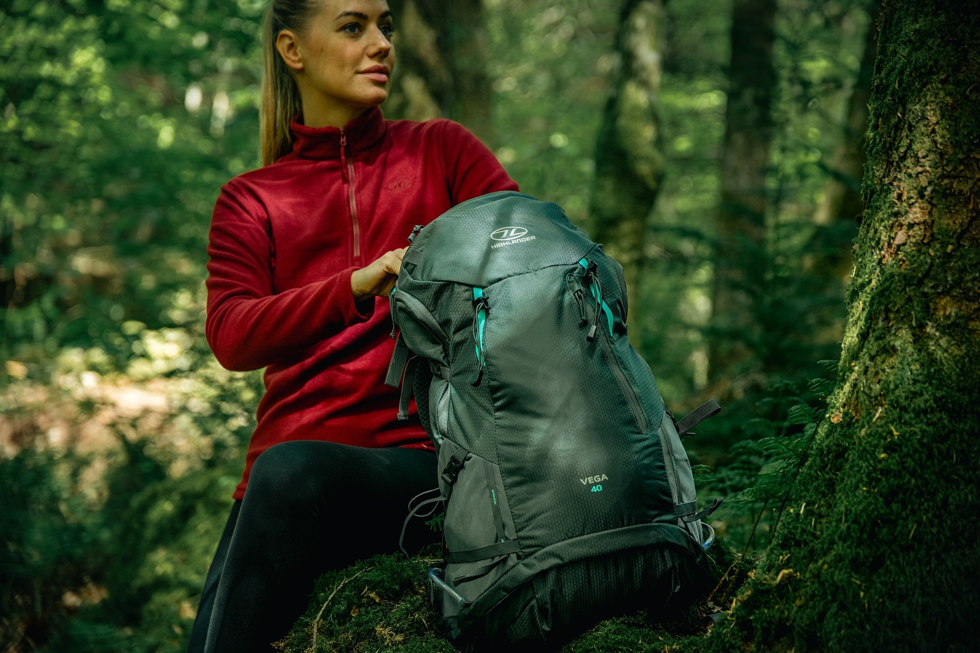 Жіночий рюкзак Highlander Outdoor Vega Women 40 л - Graphite