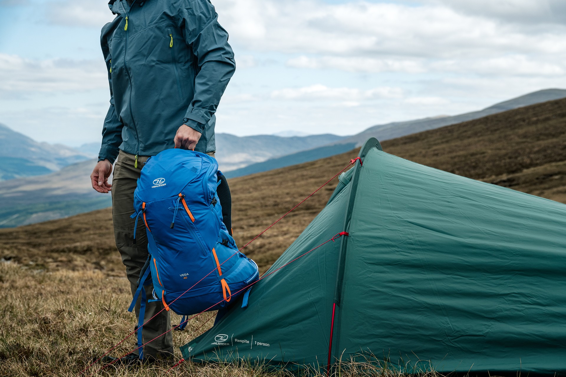 Рюкзак Highlander Outdoor Vega Men 40 л - Sky Blue
