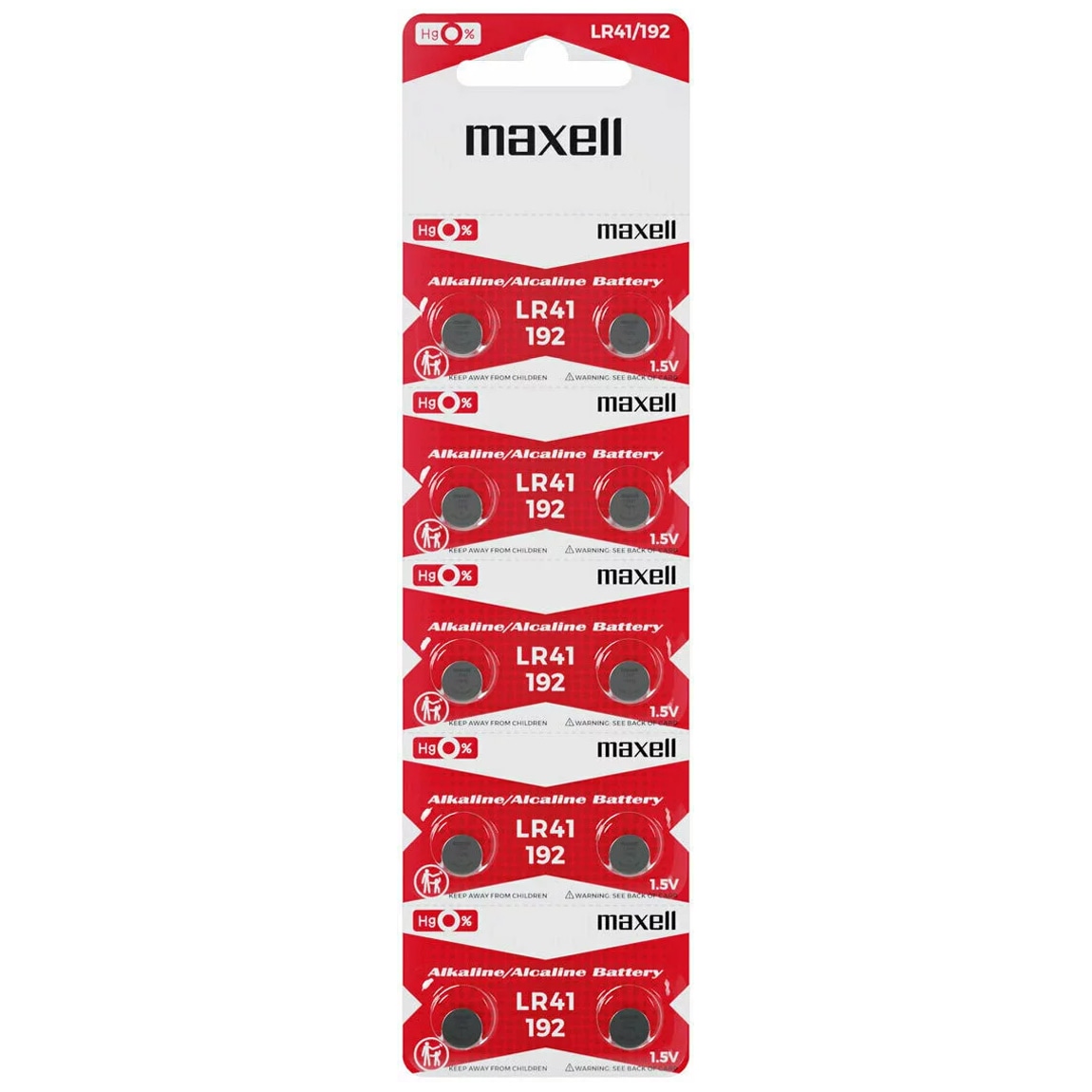 Bateria Maxell LR41 - 10 szt.