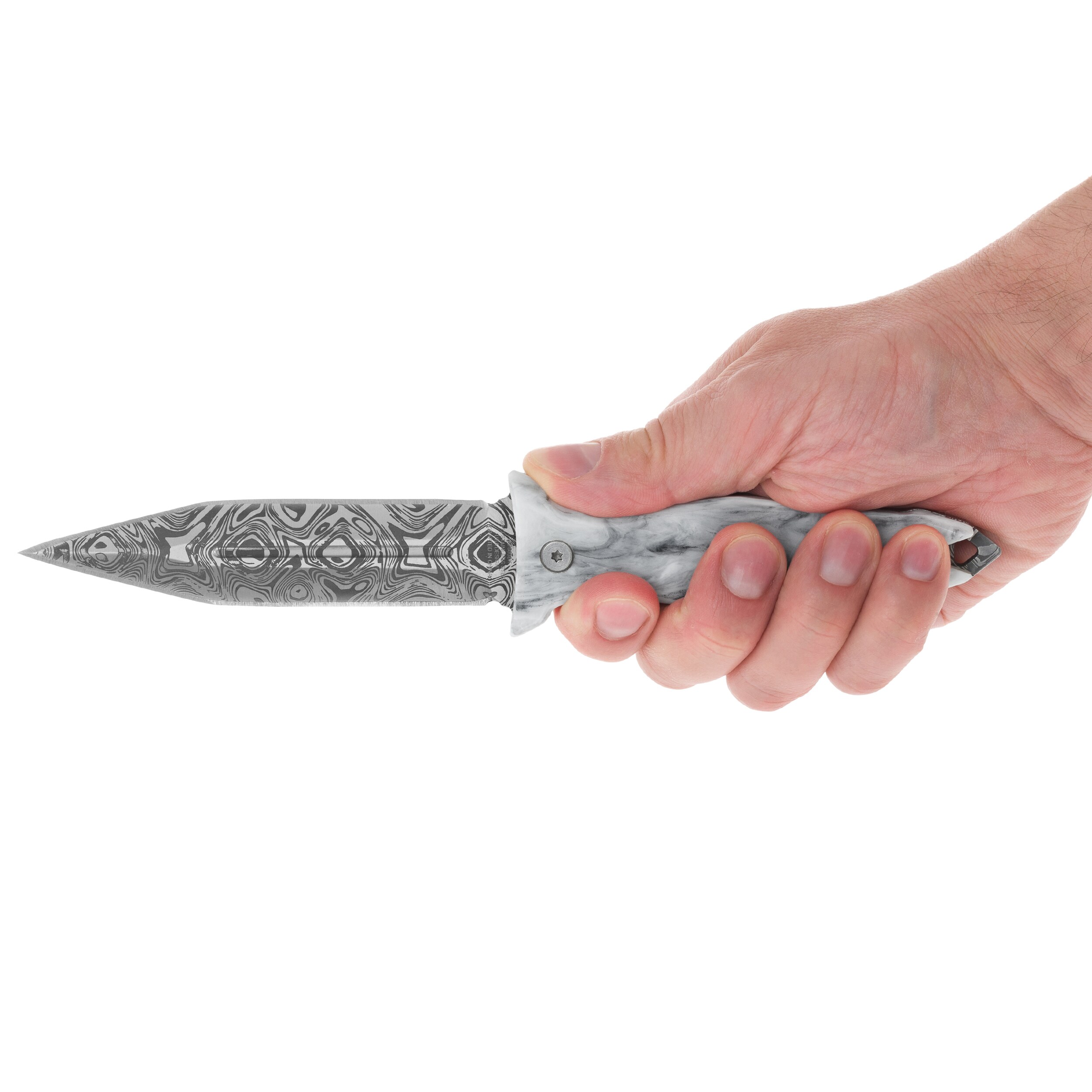 Nóż Takumitak Protector - Damascus/Grey