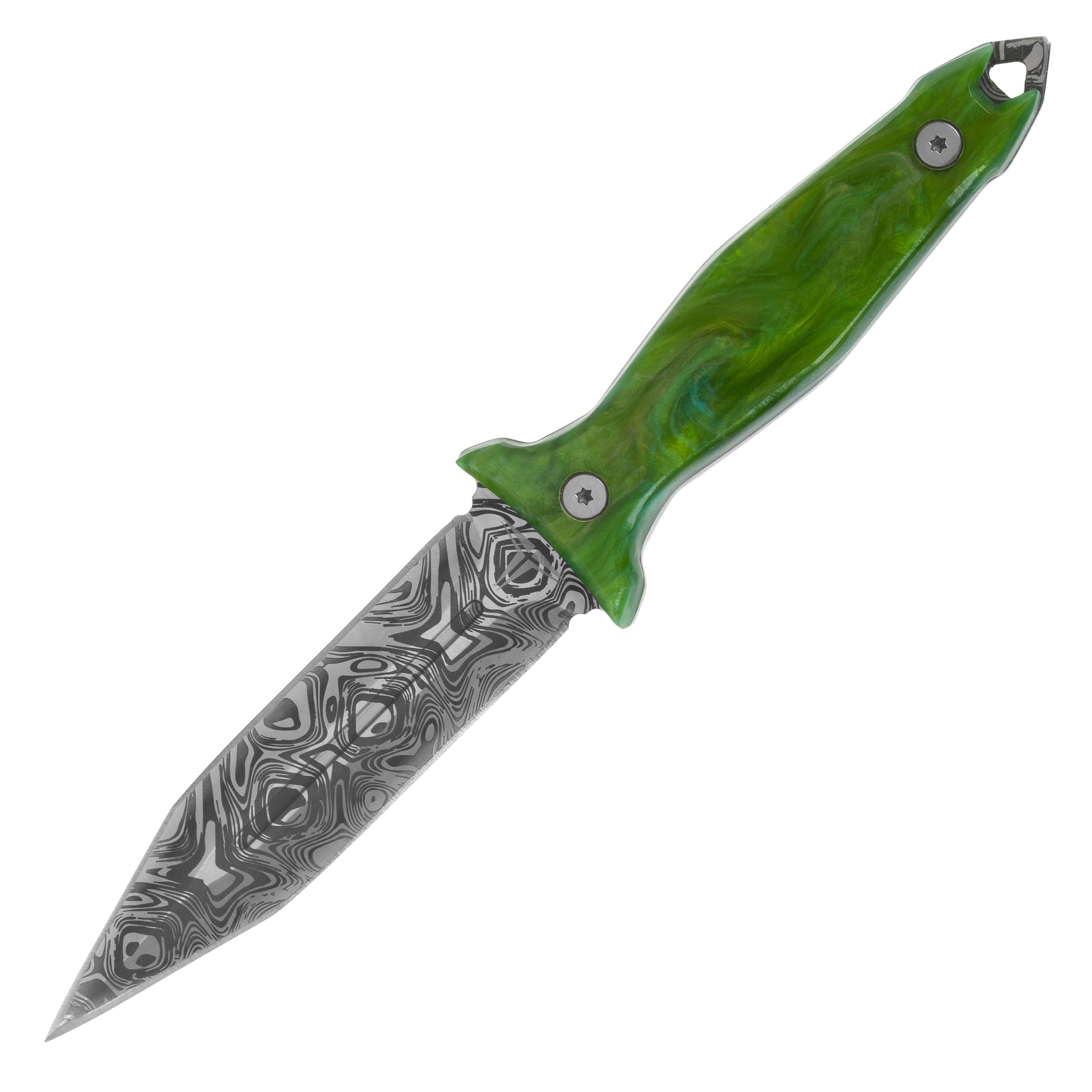 Nóż Takumitak Protector - Damascus/Olive