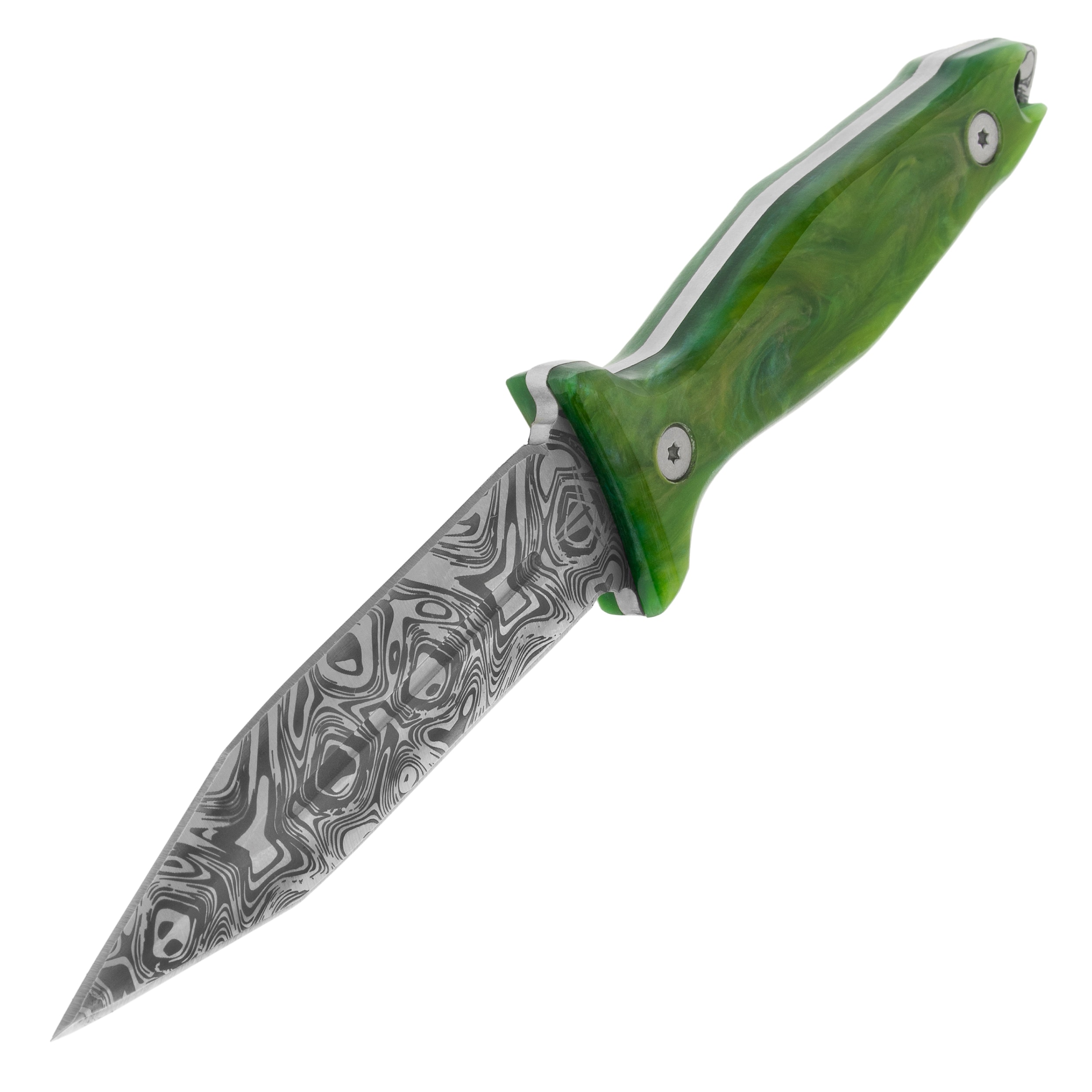 Nóż Takumitak Protector - Damascus/Olive