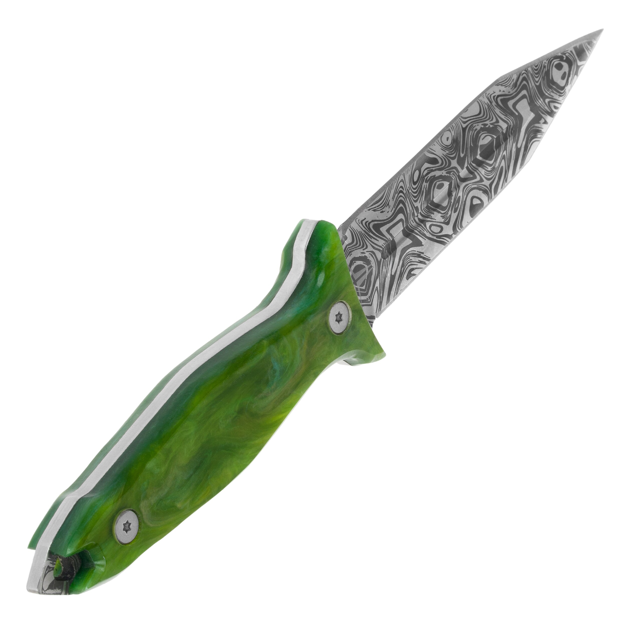 Nóż Takumitak Protector - Damascus/Olive