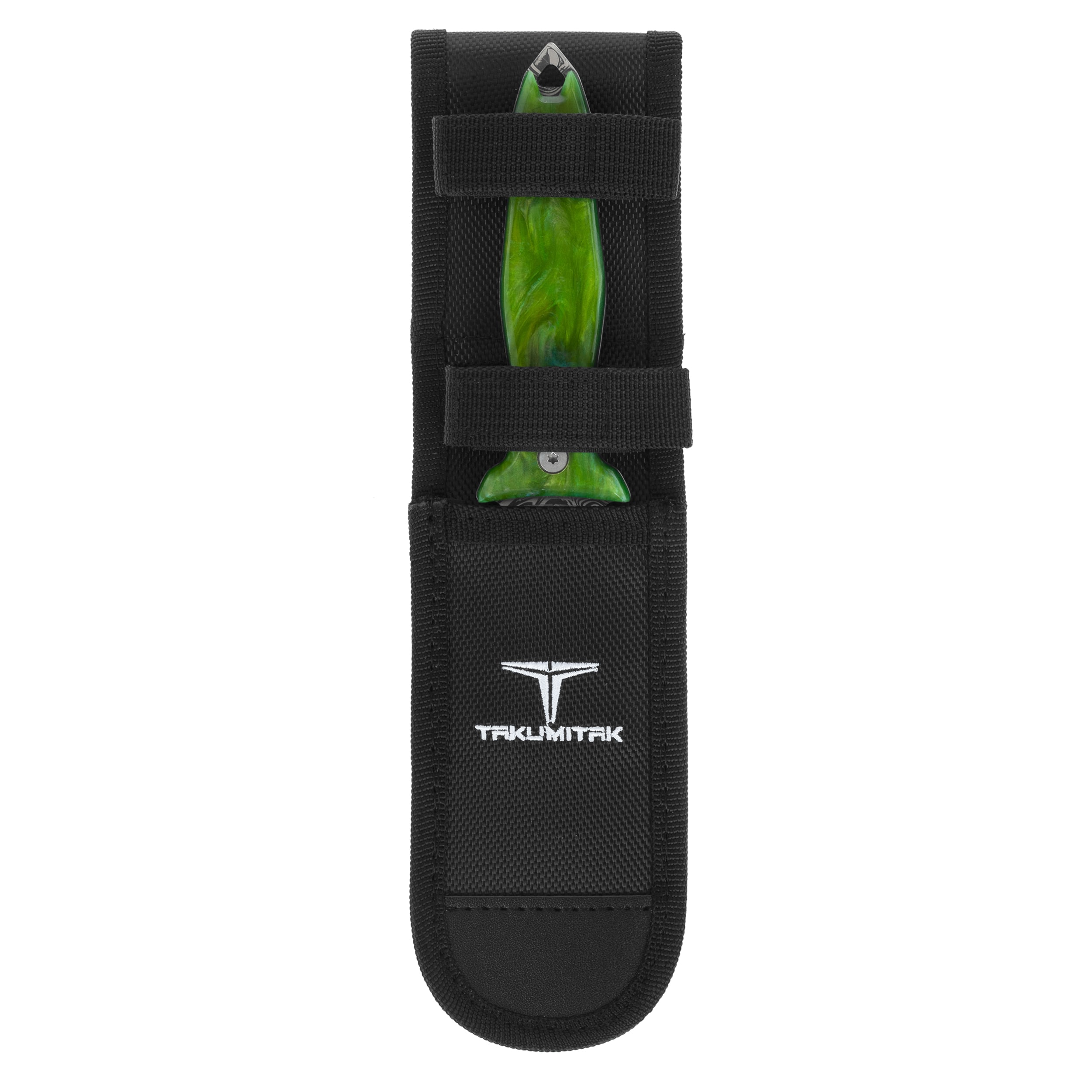 Nóż Takumitak Protector - Damascus/Olive