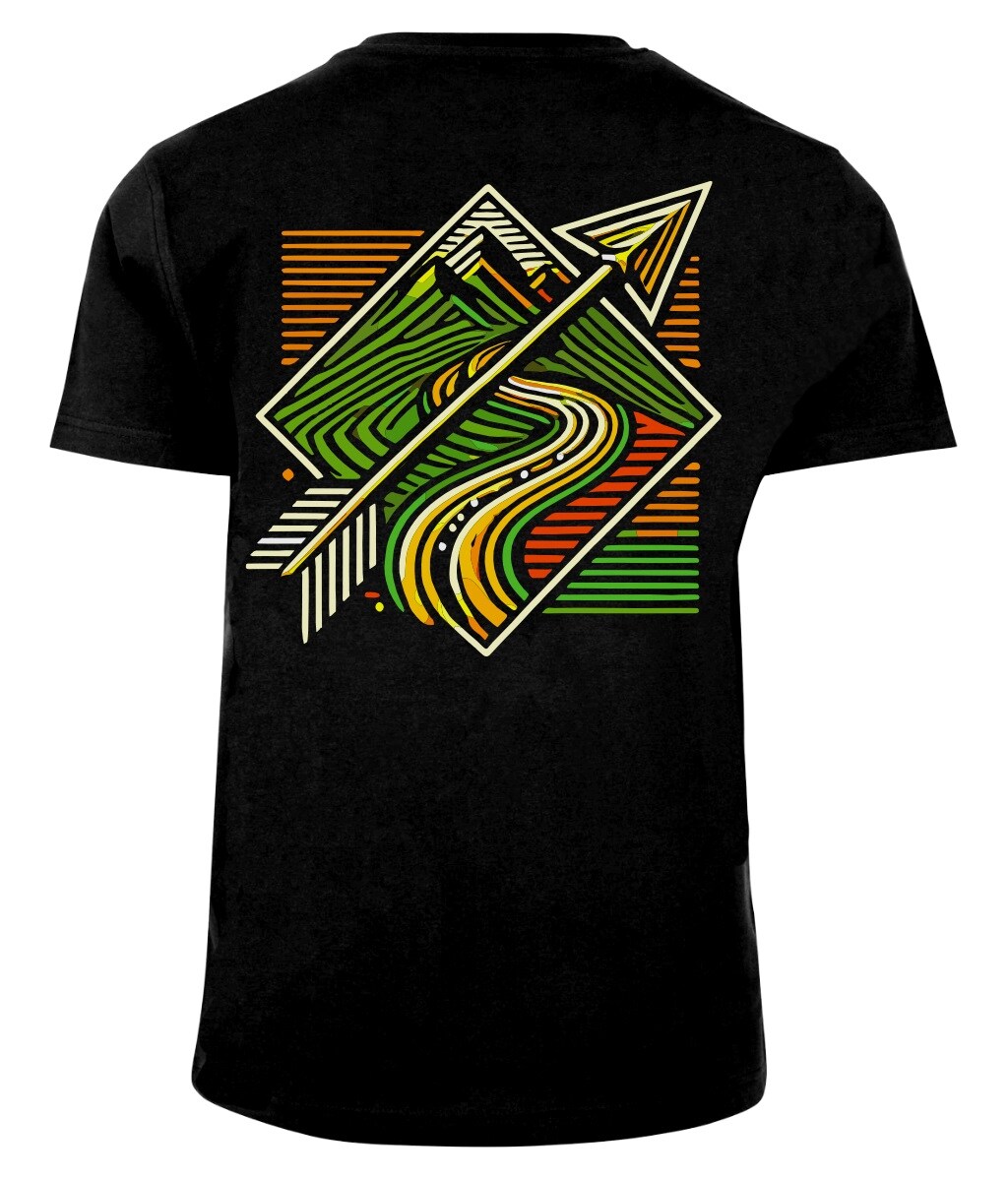 Футболка T-shirt Voyovnik Trail Arrow - Чорна