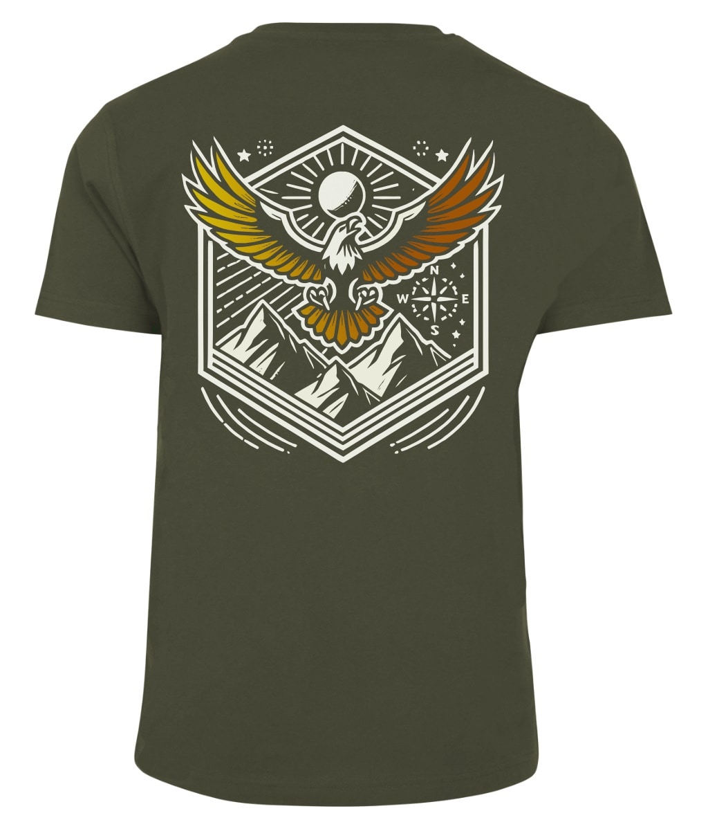 Футболка T-shirt Voyovnik Summit Wings - Olive