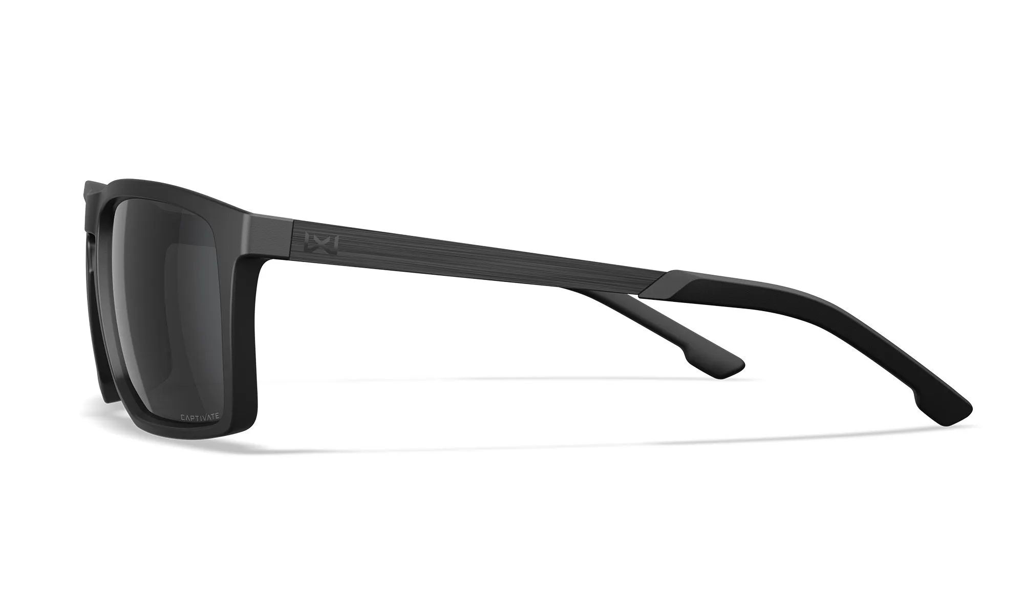 Okulary taktyczne Wiley X Axe - Captivate Polarized Grey/Matte Black