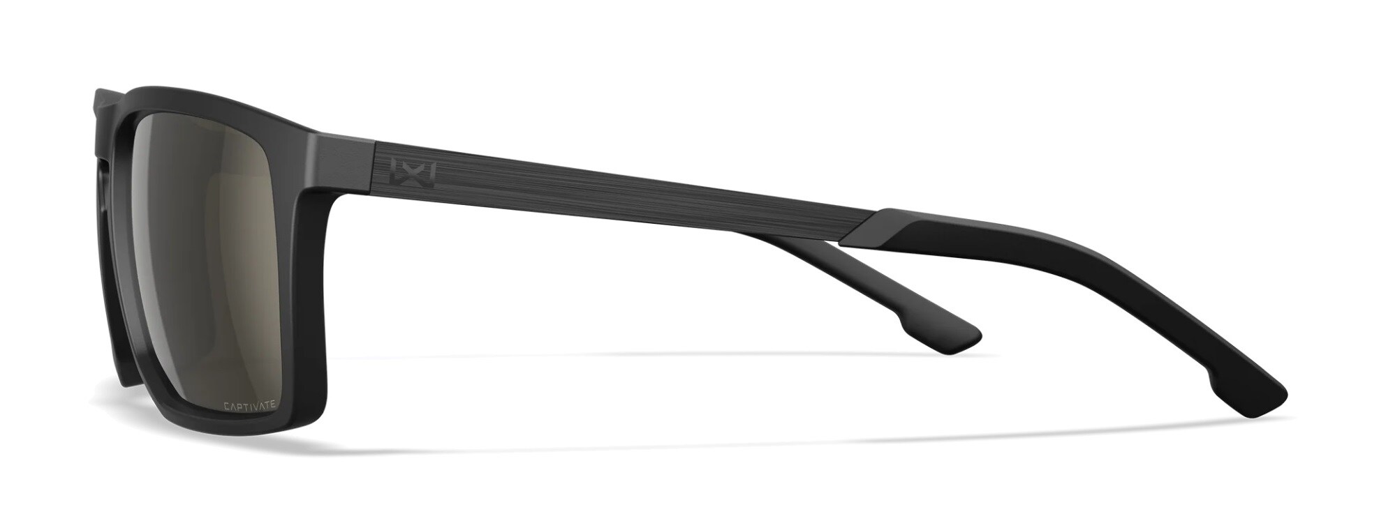 Okulary taktyczne Wiley X Axe - Captivate Polarized Tungsten Mirror/Matte Black