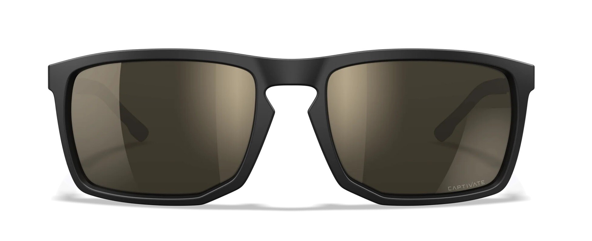 Okulary taktyczne Wiley X Axe - Captivate Polarized Tungsten Mirror/Matte Black