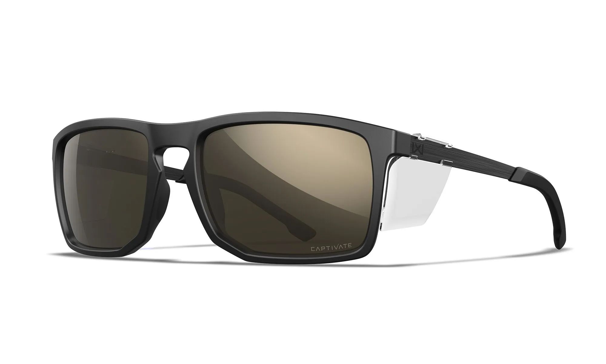 Тактичні окуляри Wiley X Axe - Captivate Polarized Tungsten Mirror/Matte Black