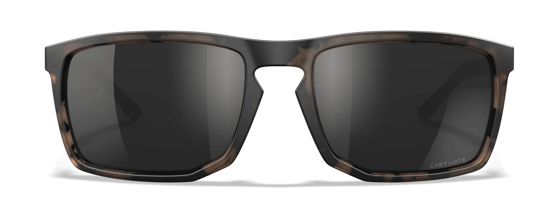 Тактичні окуляри Wiley X Axe - Captivate Polarized Black Mirror/Matte Tortoise Brown